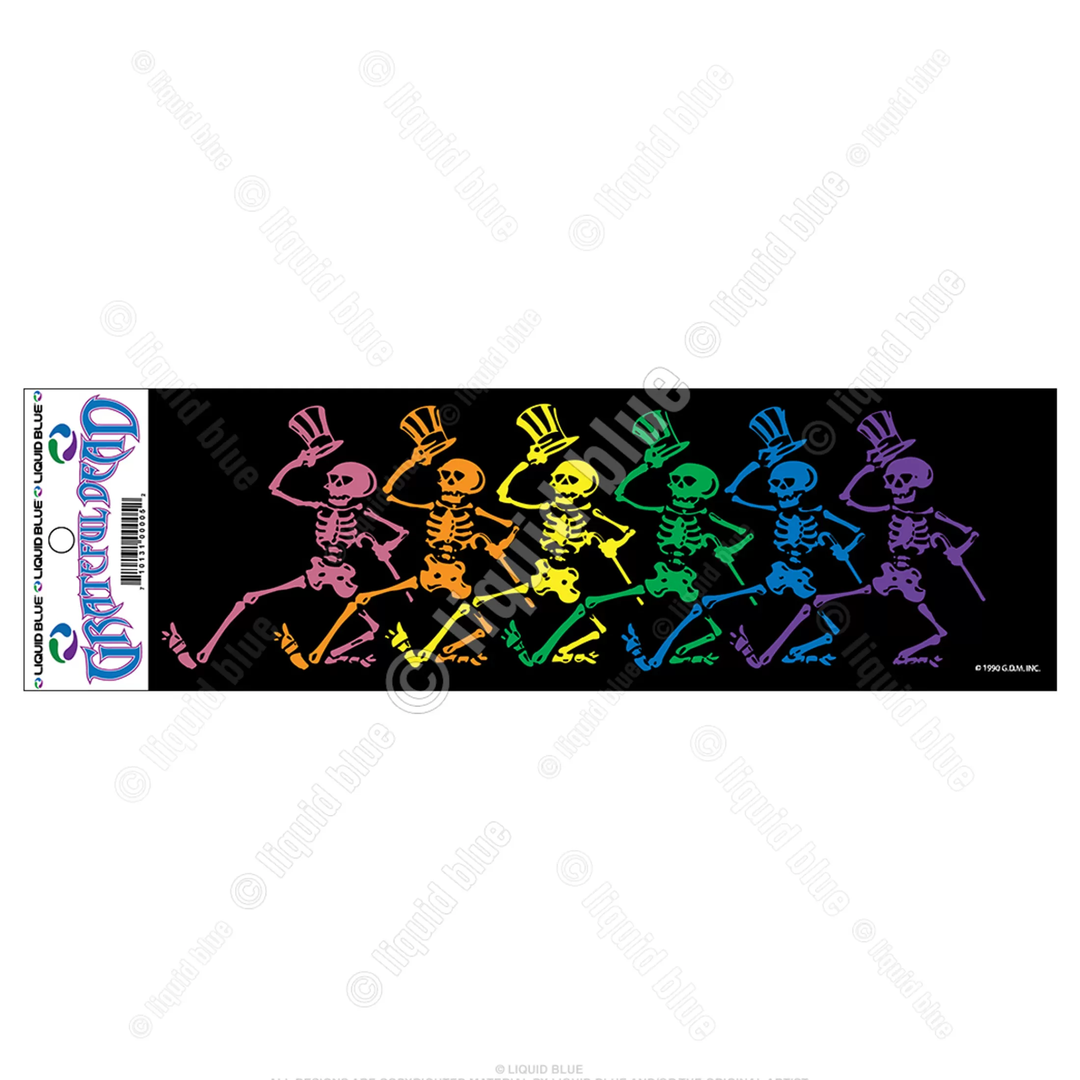 Grateful Dead | Classic<Liquid Blue Rainbow Dancers Sticker