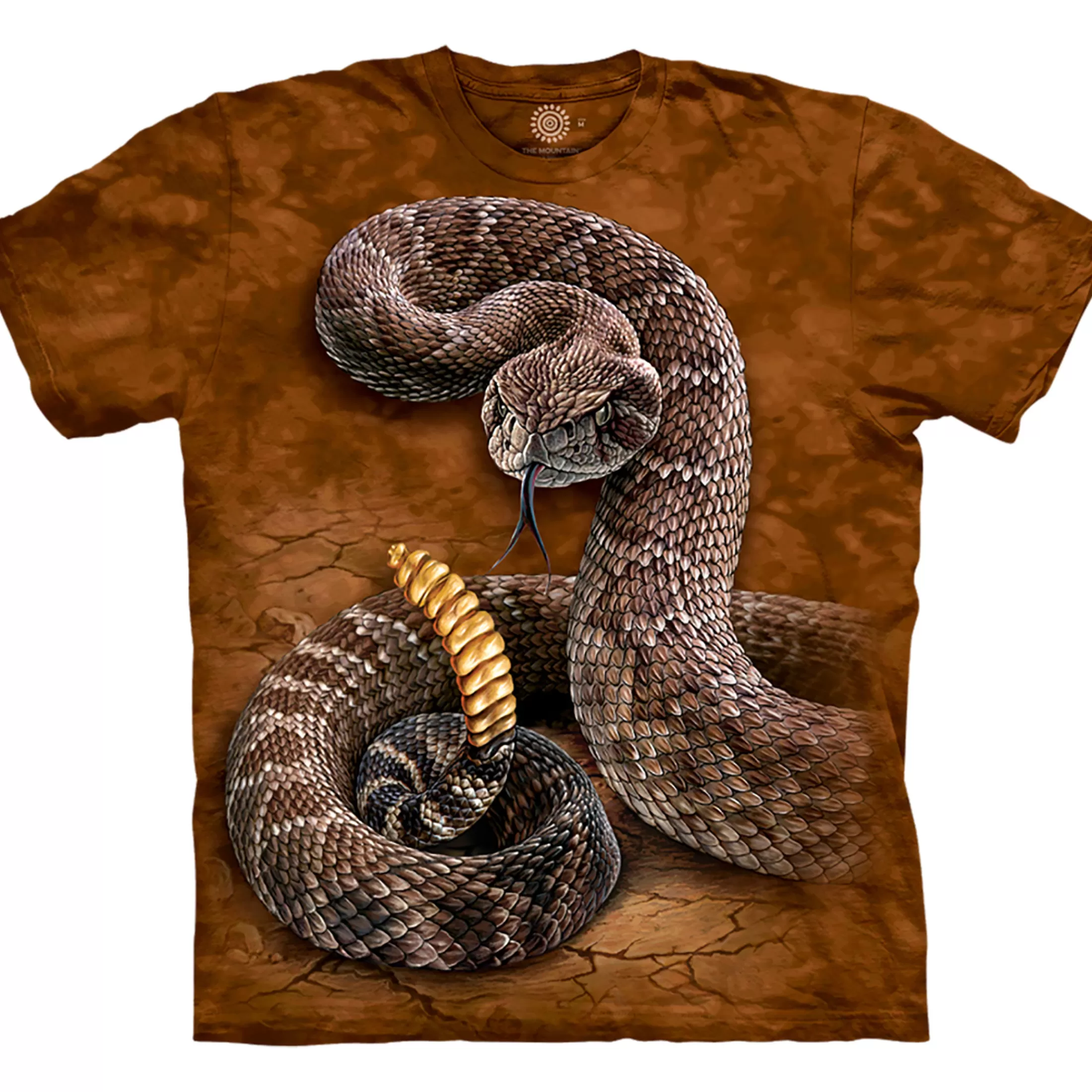 T-Shirt<Liquid Blue Rattlesnake Classic Cotton T-Shirt