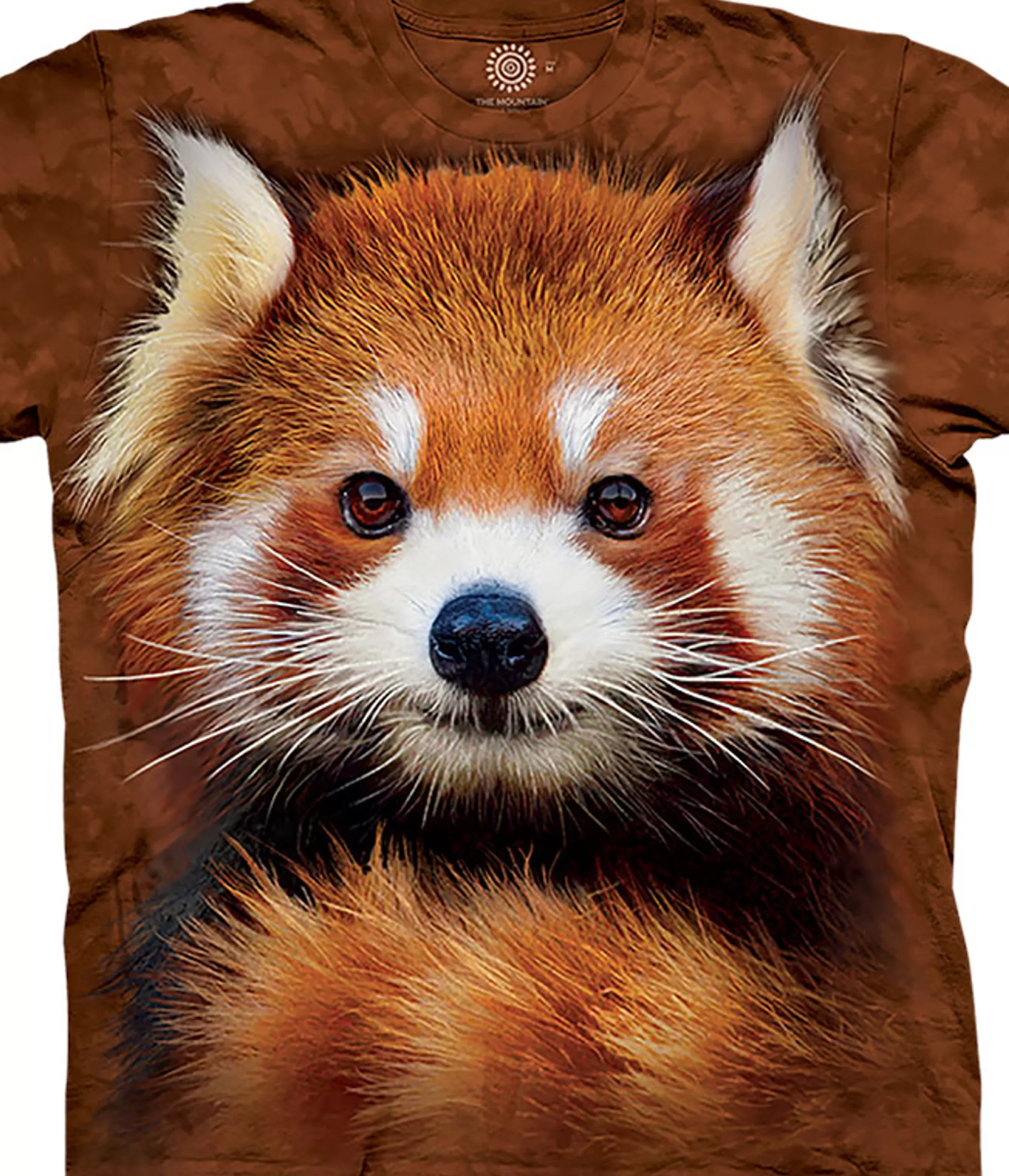 T-Shirt | Wild Animals<Liquid Blue Red Panda Portrait Classic Cotton T-Shirt