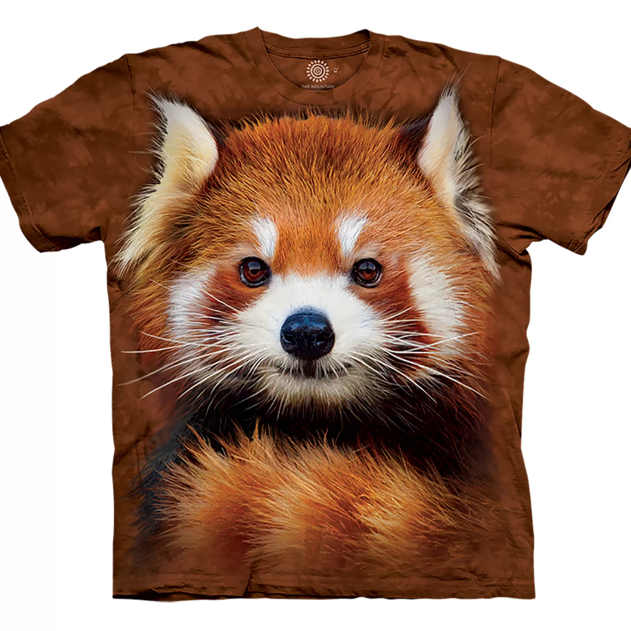 T-Shirt | Wild Animals<Liquid Blue Red Panda Portrait Classic Cotton T-Shirt