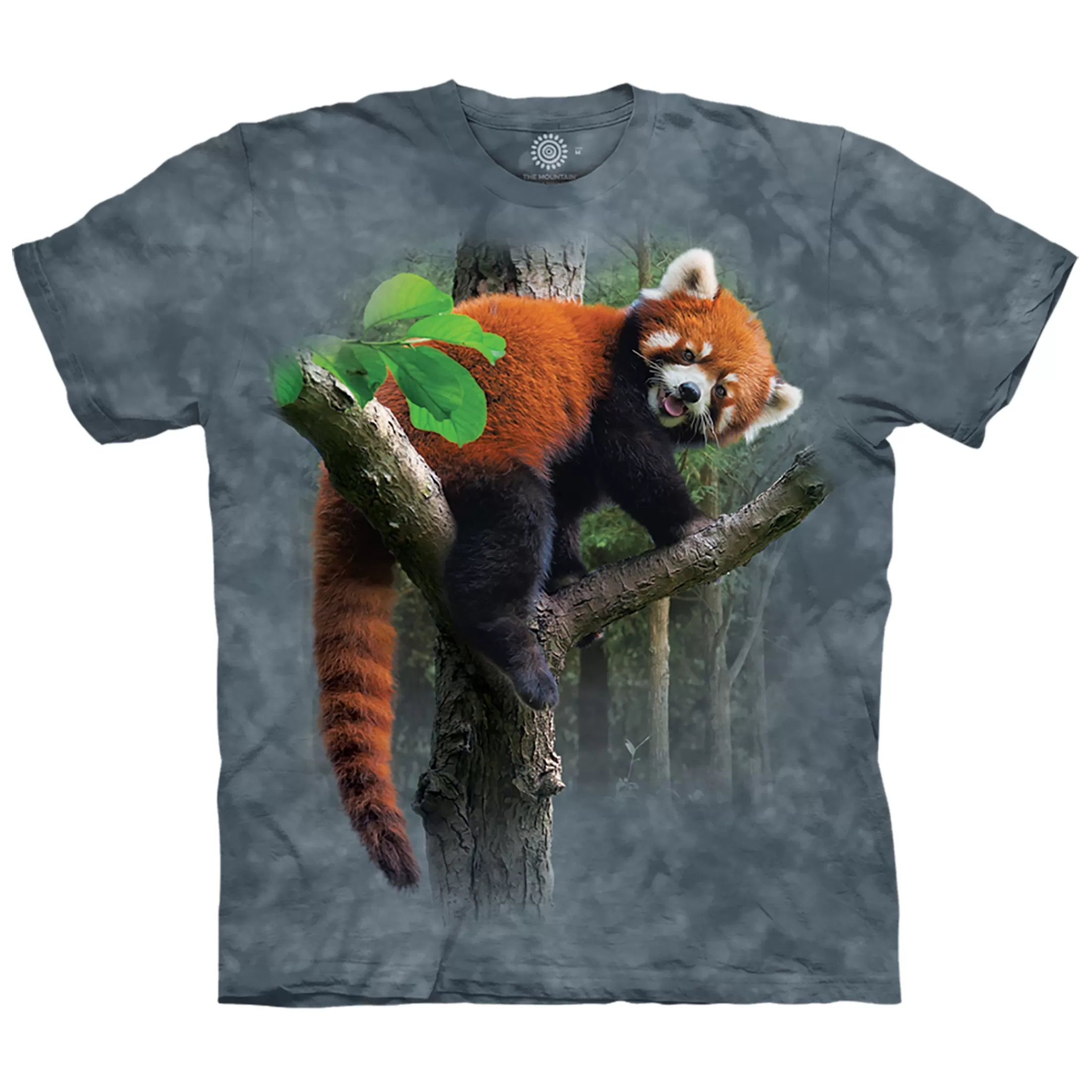 T-Shirt | Wild Animals<Liquid Blue Red Panda Tree Classic Cotton T-Shirt