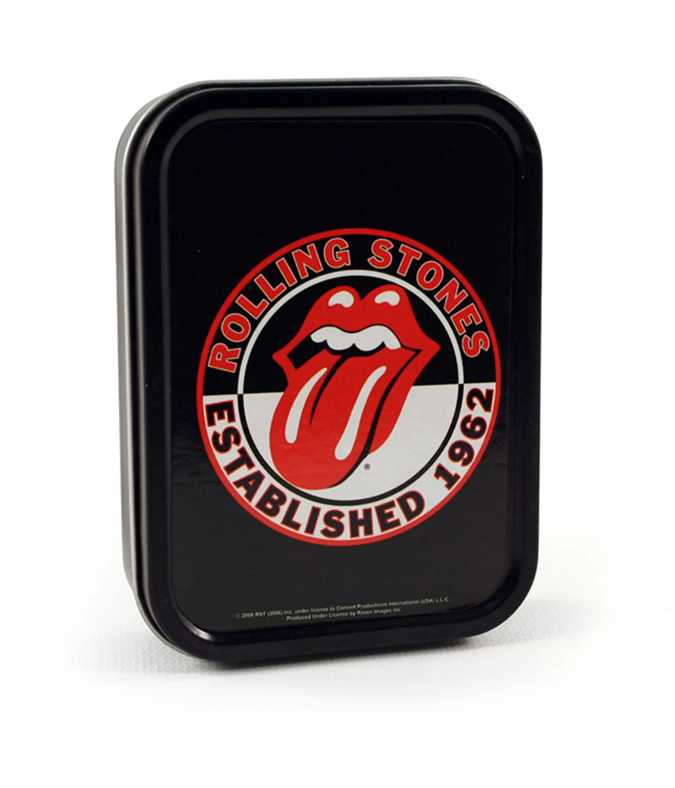 Rolling Stones<Liquid Blue Rolling Stones Classic Stash Tin