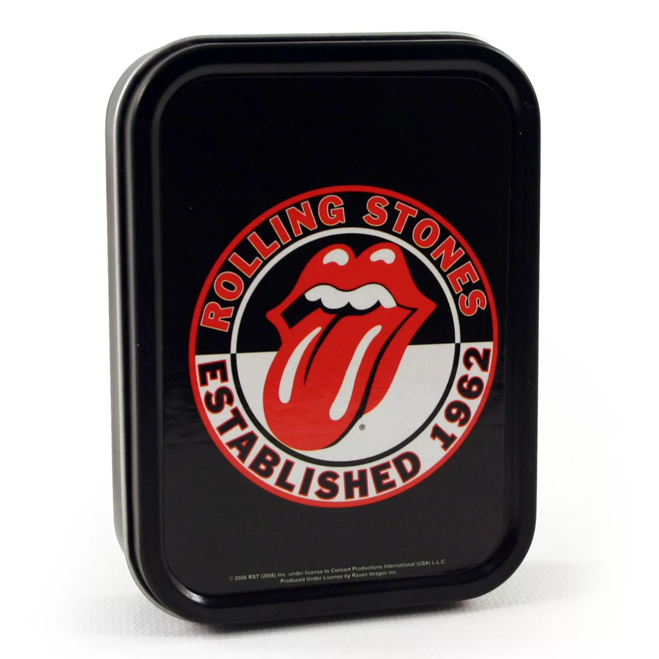 Rolling Stones<Liquid Blue Rolling Stones Classic Stash Tin