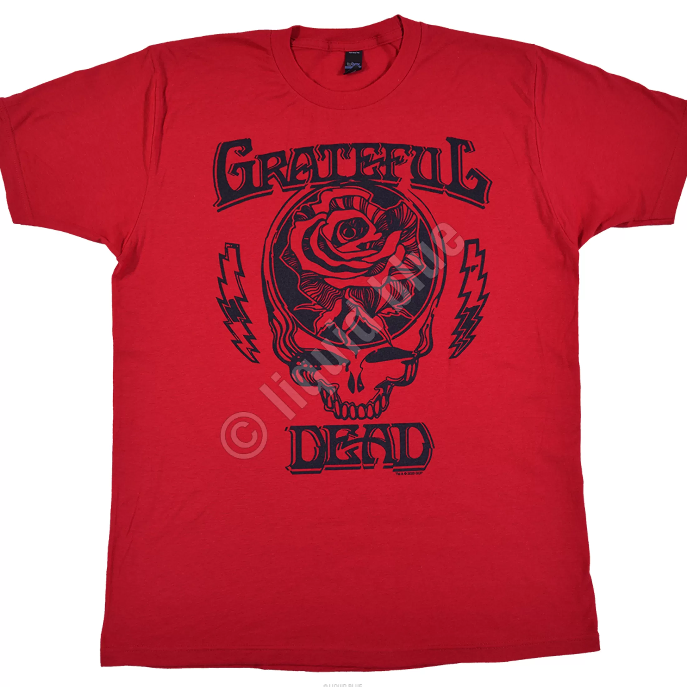 T-Shirt | Grateful Dead<Liquid Blue Roosevelt Red Athletic T-Shirt