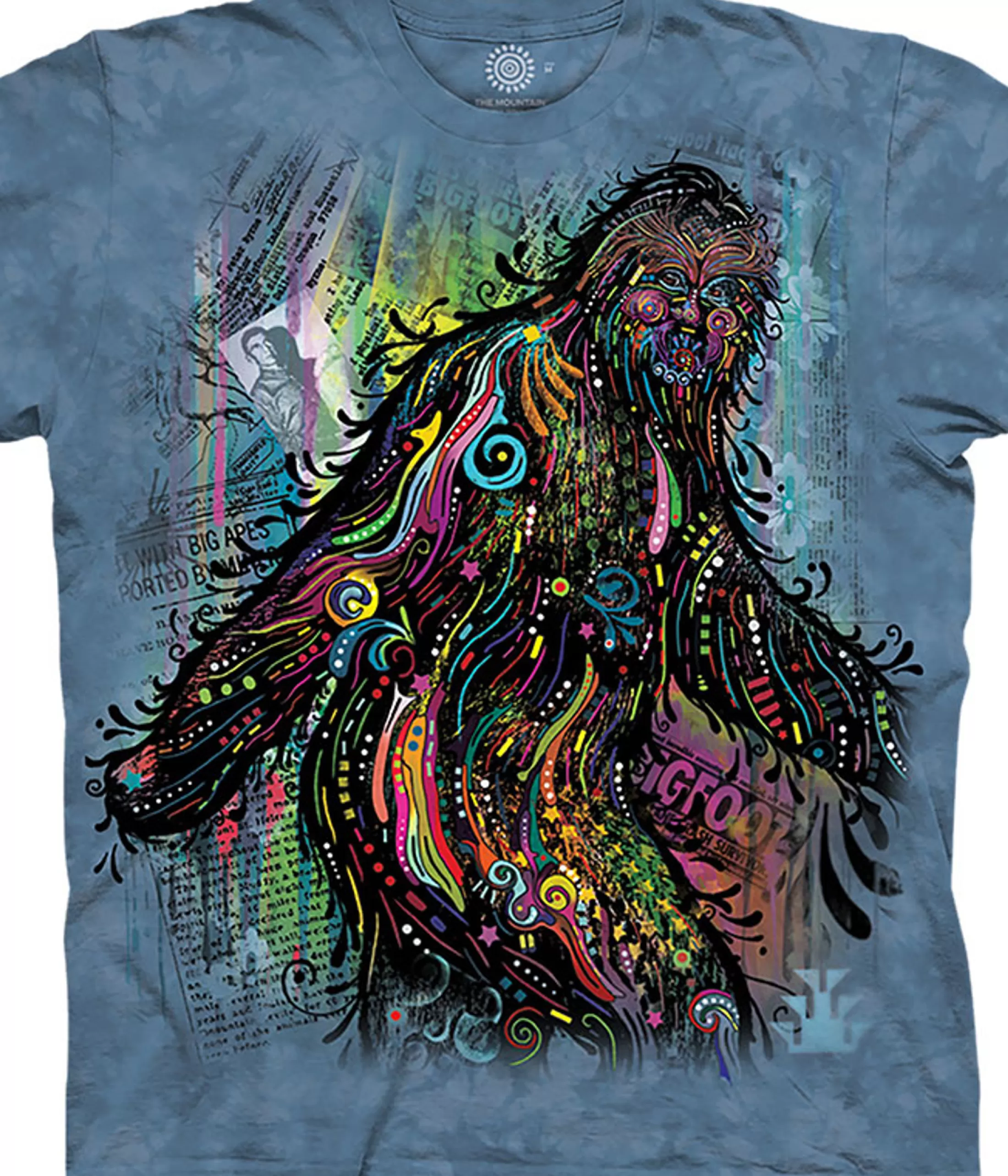 T-Shirt | Bigfoot<Liquid Blue Russo Bigfoot Classic Cotton T-Shirt