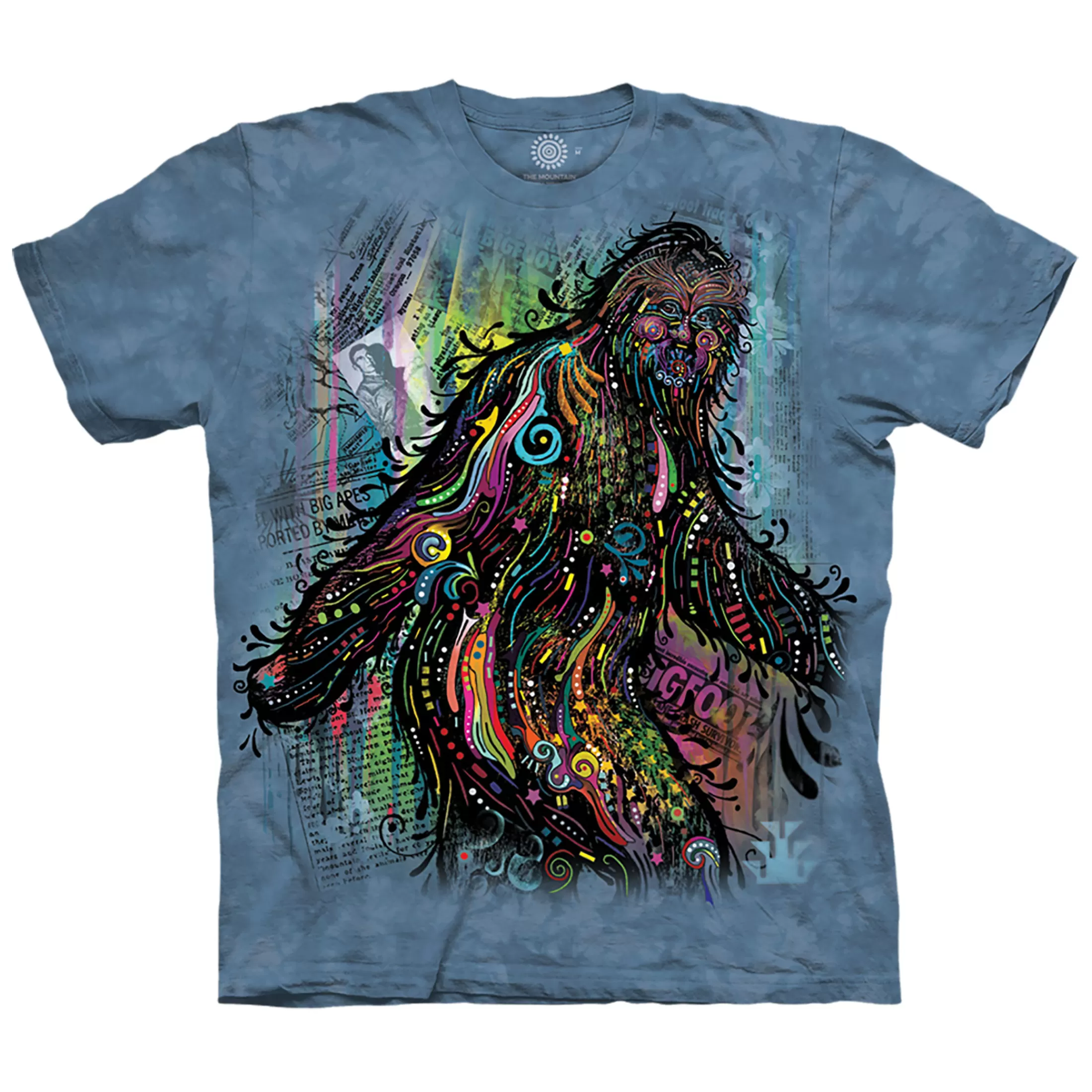 T-Shirt | Bigfoot<Liquid Blue Russo Bigfoot Classic Cotton T-Shirt