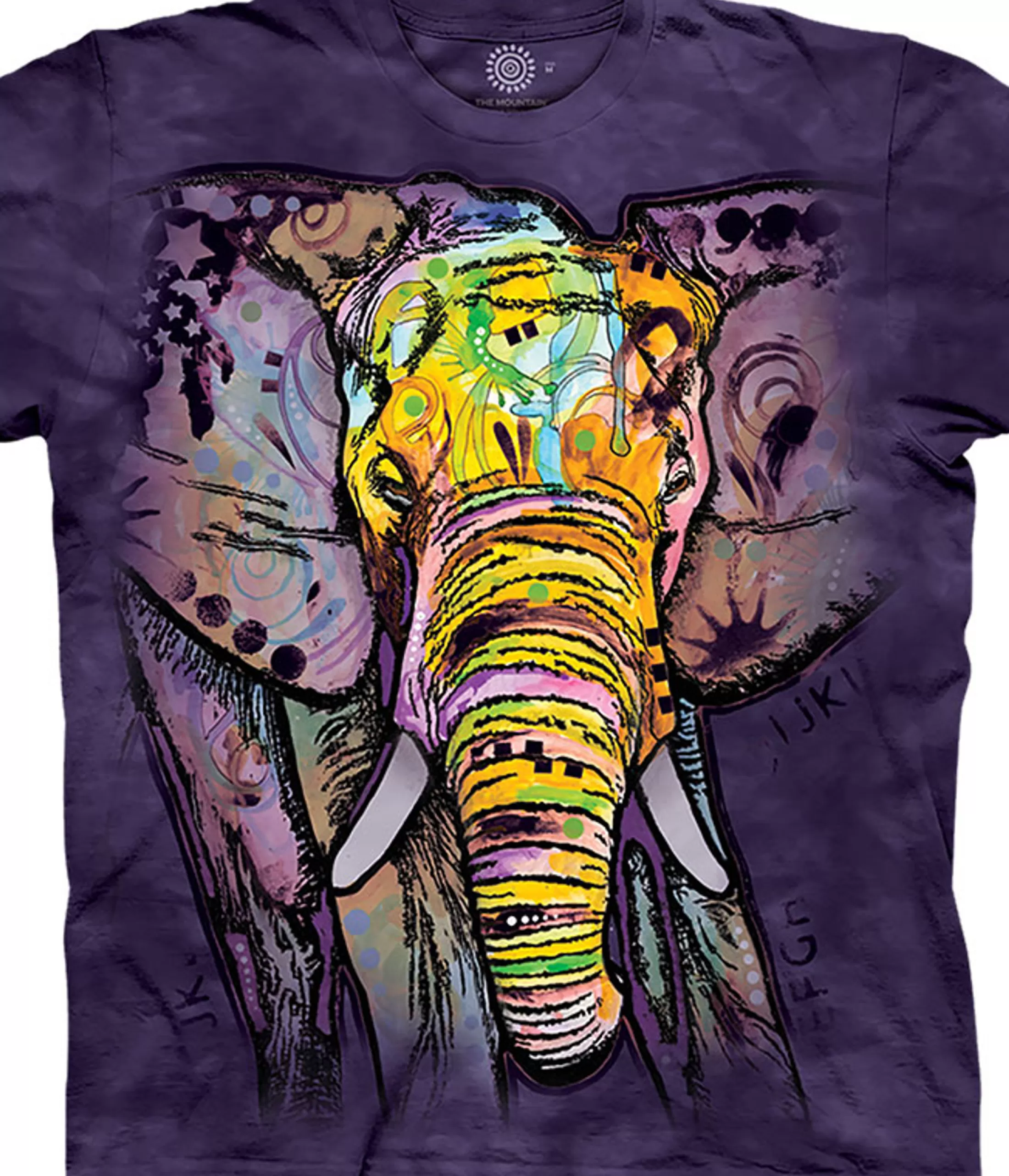 T-Shirt | Wild Animals<Liquid Blue Russo Elephant Classic Cotton T-Shirt