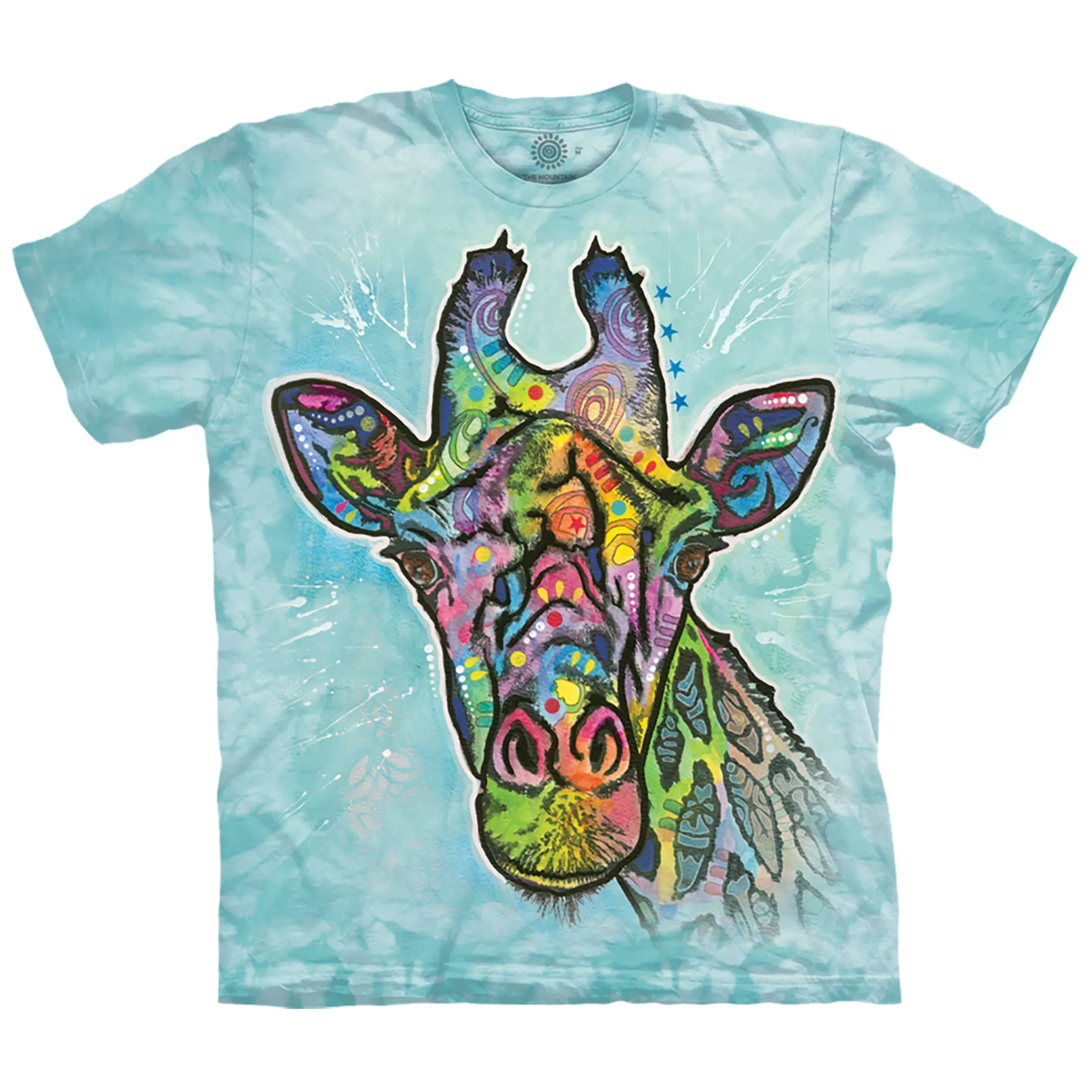 Youth | Wild Animals<Liquid Blue Russo Giraffe Kids' T-Shirt