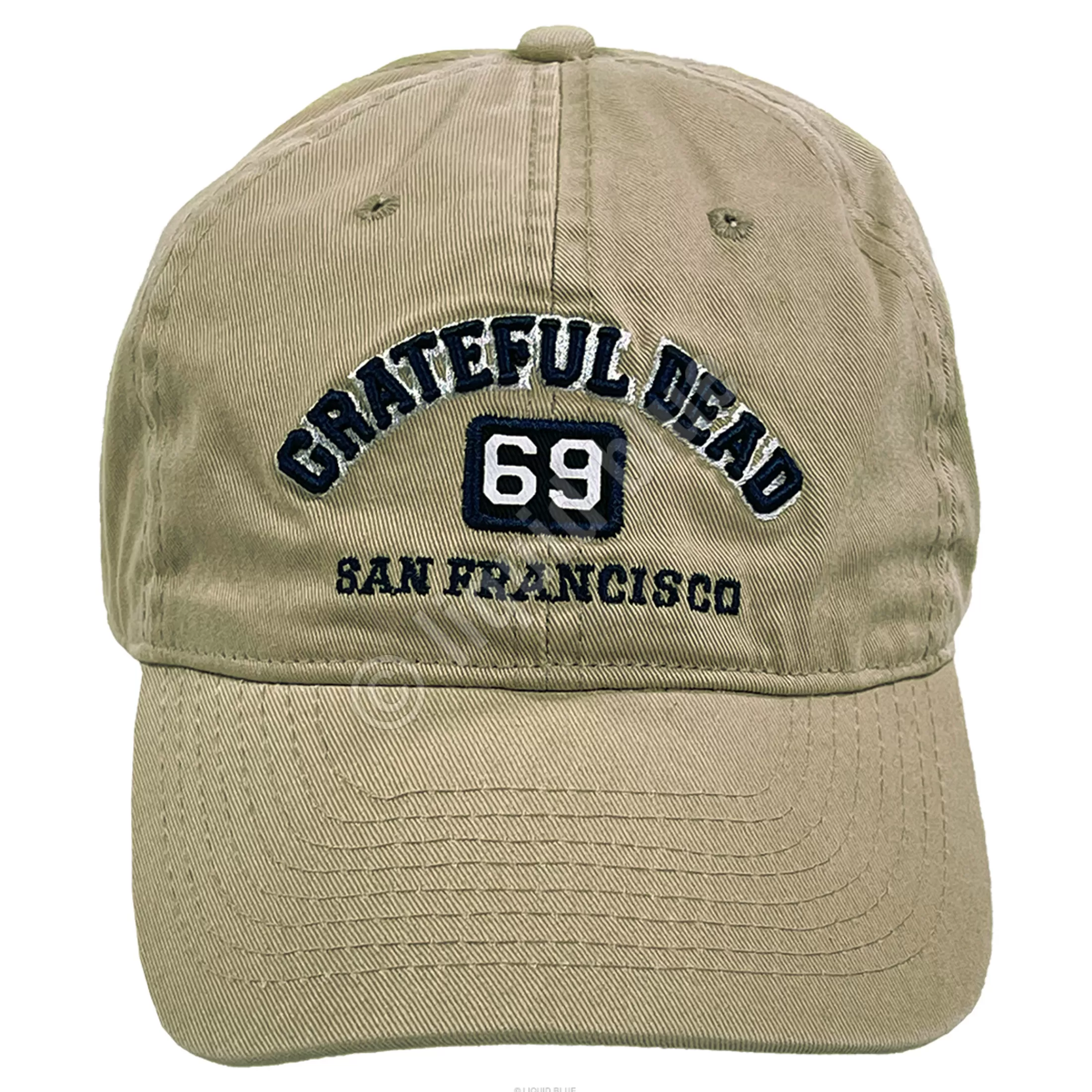 Hats | Grateful Dead<Liquid Blue San Francisco 69 Khaki Hat