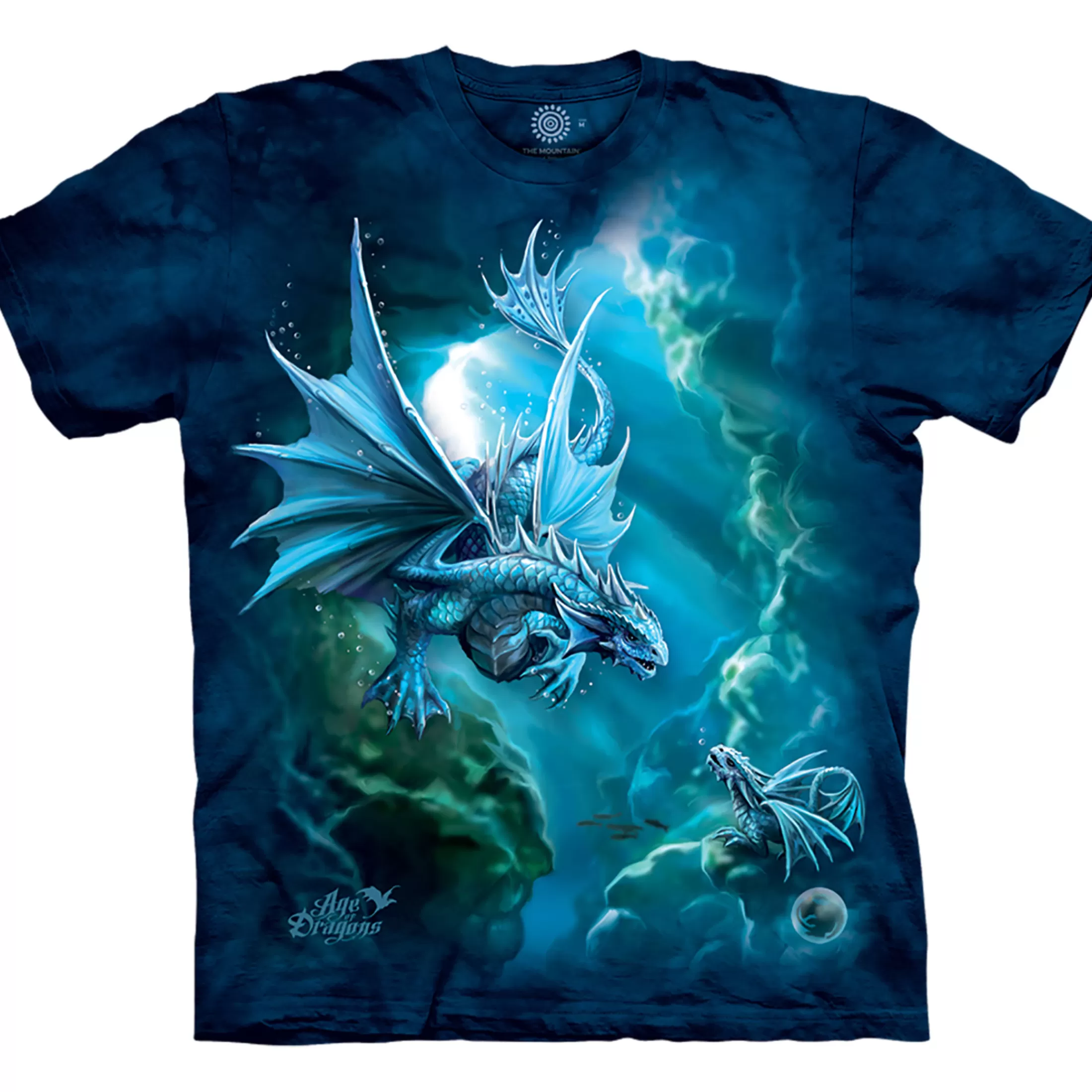 T-Shirt | Dragons<Liquid Blue Sea Dragon Classic Cotton T-Shirt