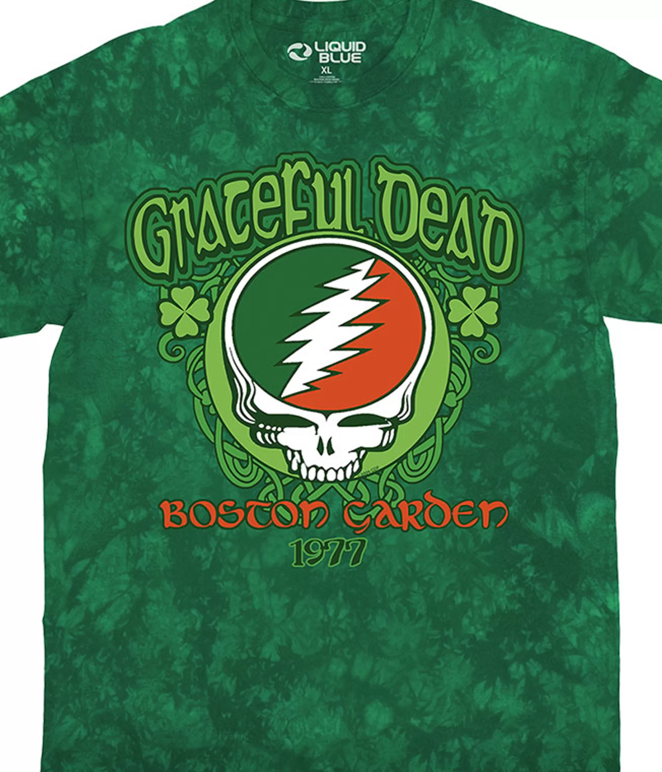 T-Shirt | Grateful Dead Shamrock 77<Liquid Blue Shamrock 77 T-Shirt