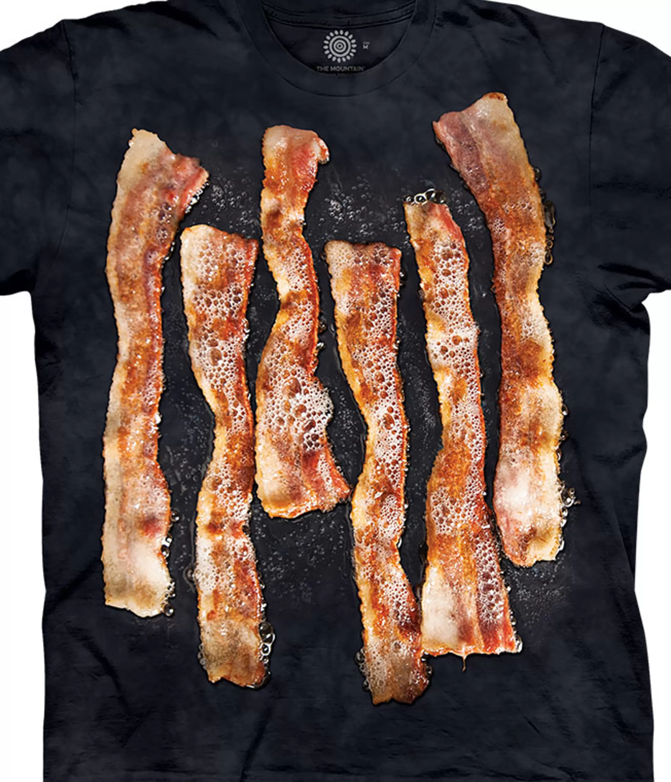 T-Shirt | Novelty<Liquid Blue Sizzlin Bacon Classic Cotton T-Shirt