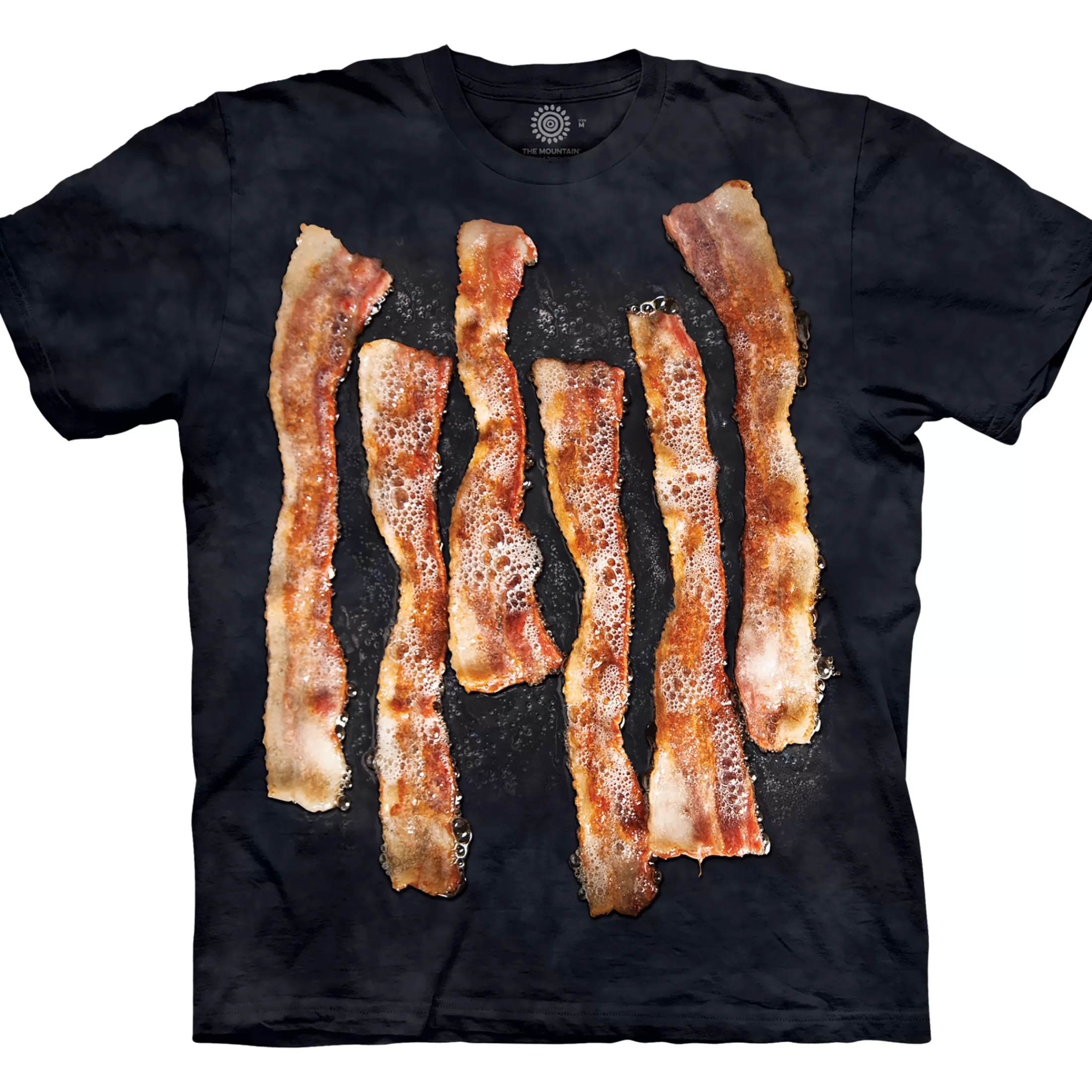 T-Shirt | Novelty<Liquid Blue Sizzlin Bacon Classic Cotton T-Shirt