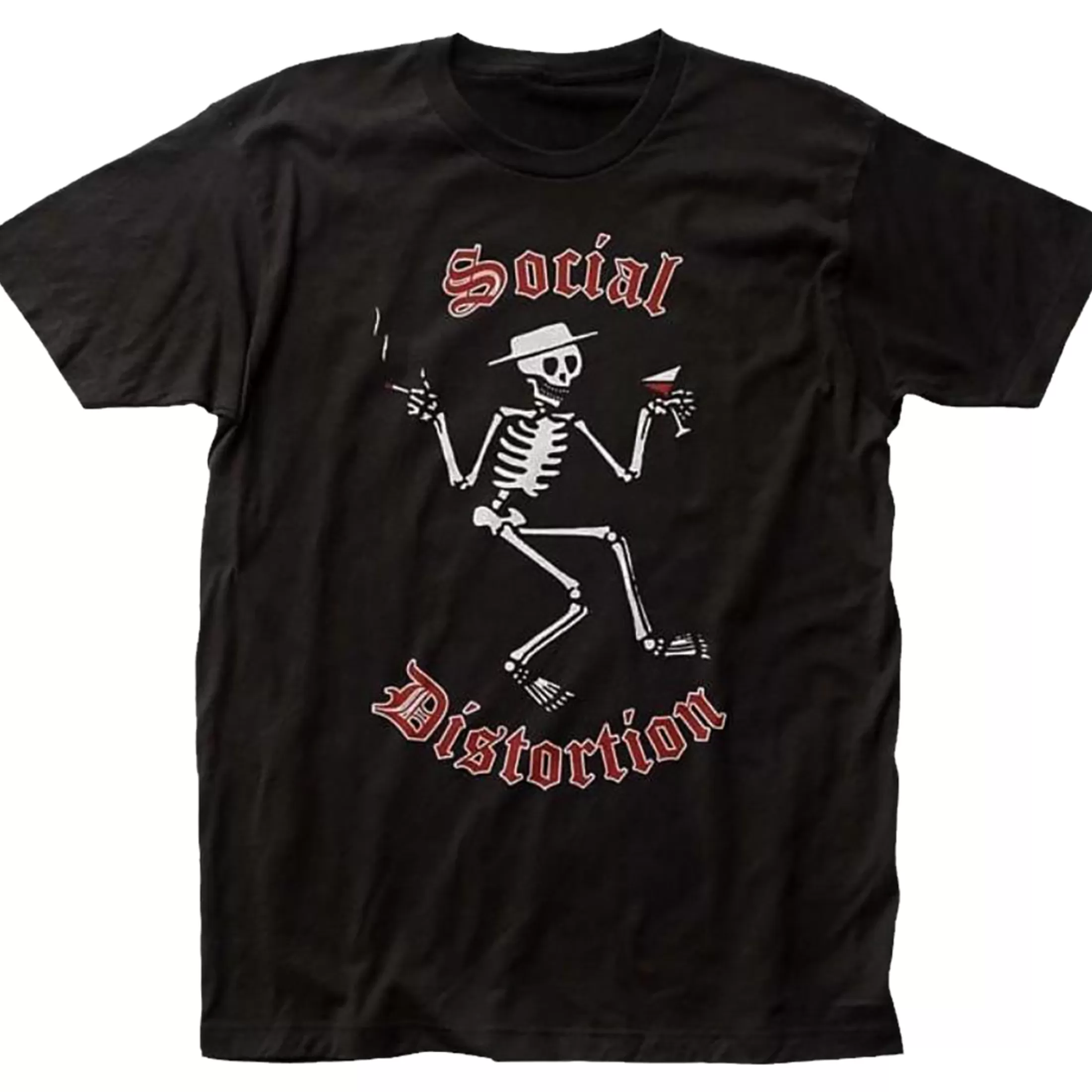 T-Shirt | Social Distortion<Liquid Blue Skellys Black T-Shirt