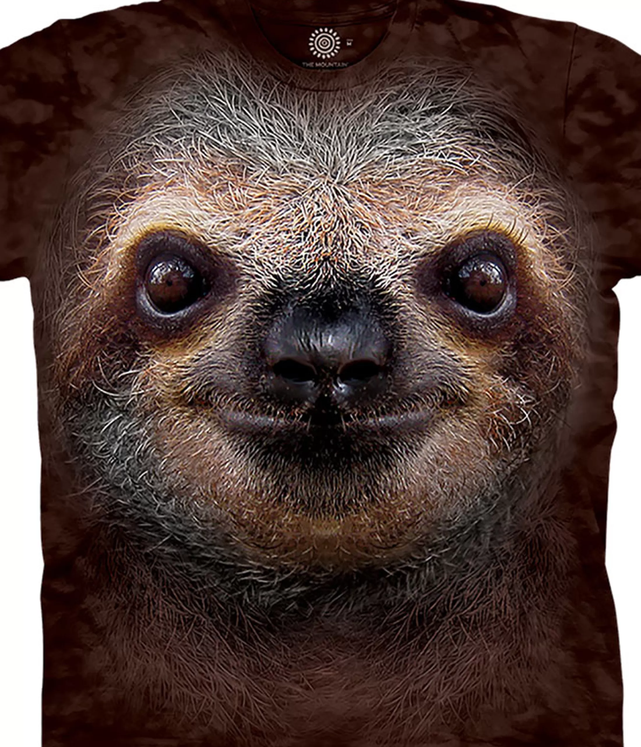 T-Shirt | Big Face®<Liquid Blue Sloth Face Classic Cotton T-Shirt