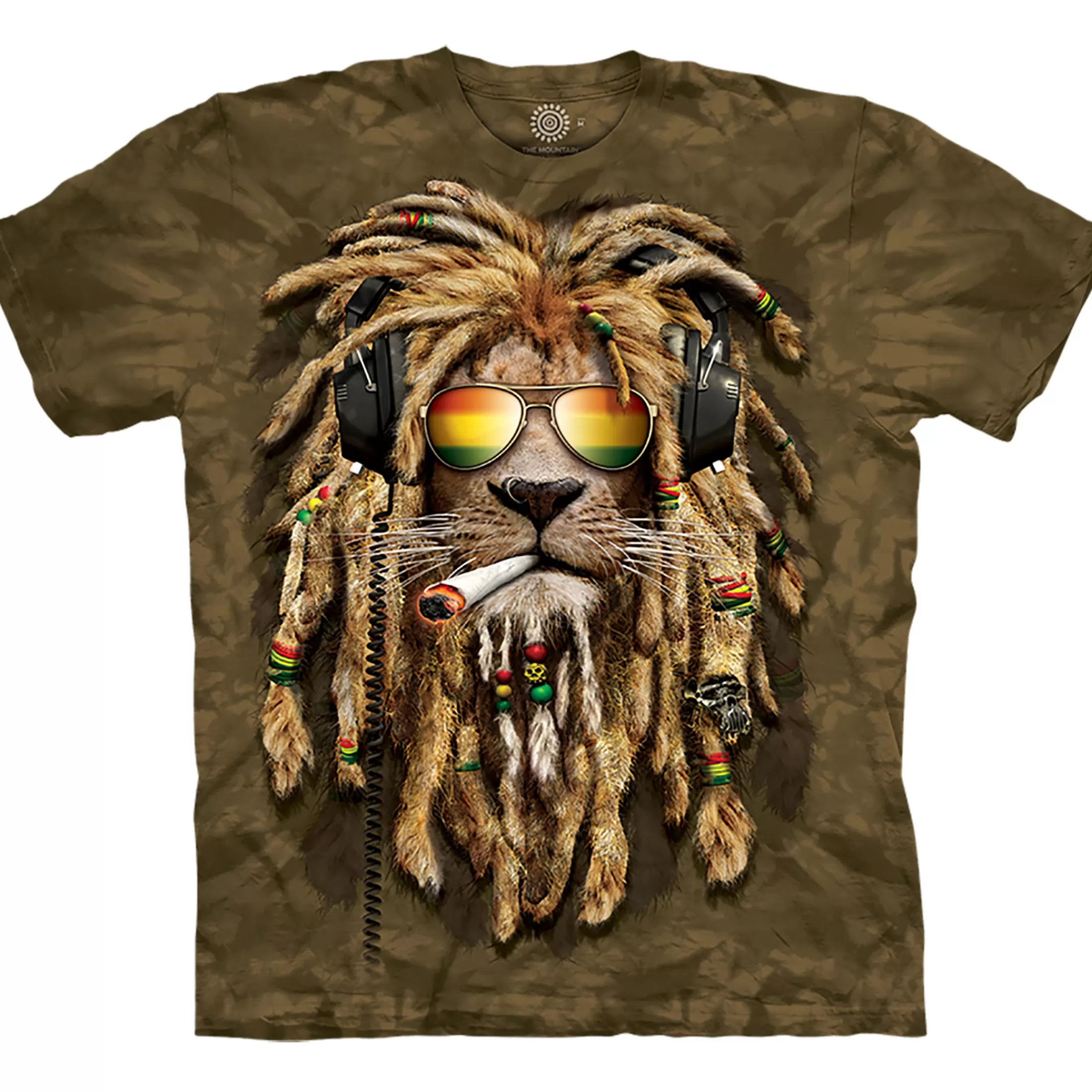 T-Shirt | Wild Animals<Liquid Blue Smokin Jahman Classic Cotton T-Shirt