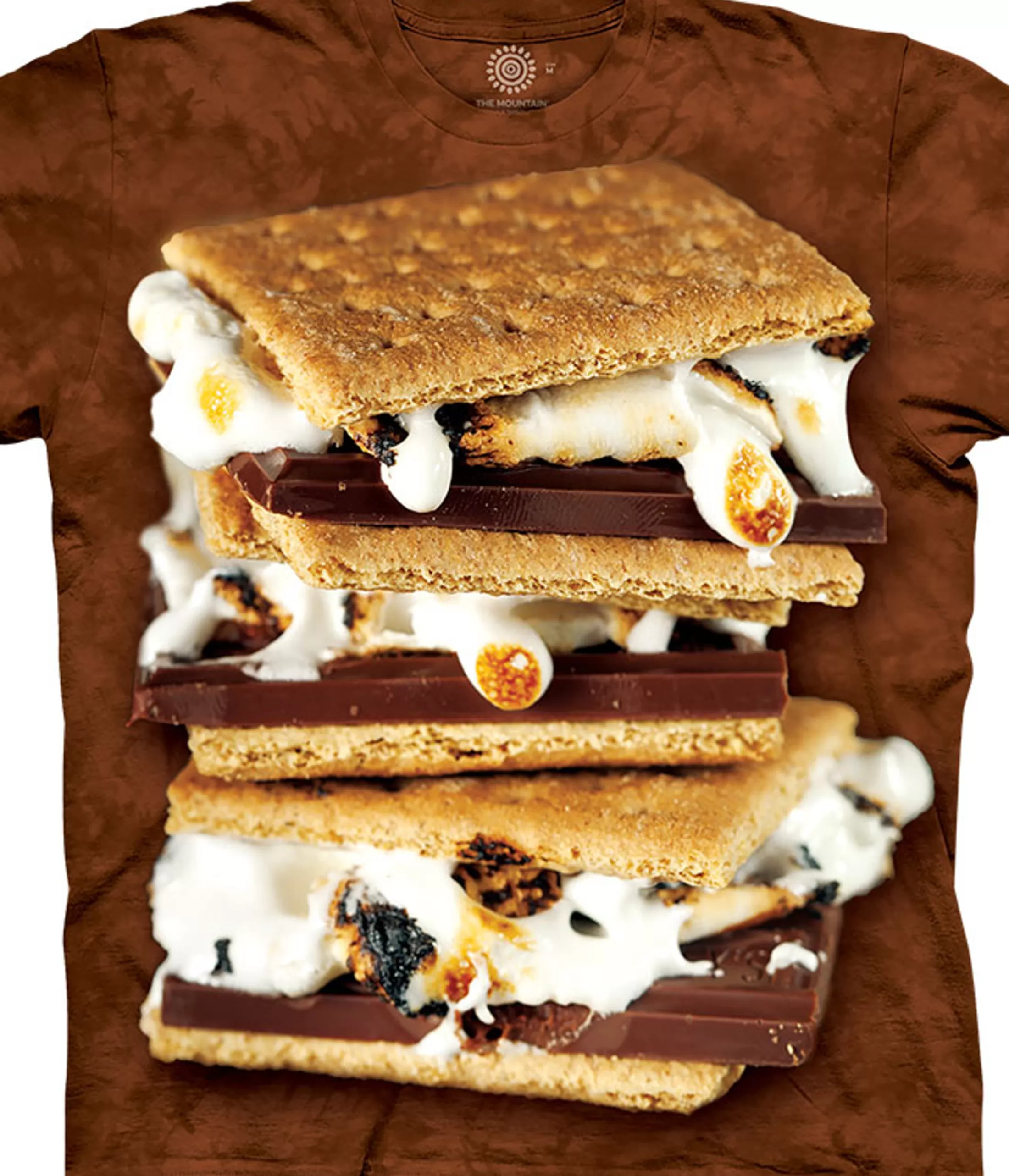 T-Shirt | Novelty<Liquid Blue S'mores Classic Cotton T-Shirt