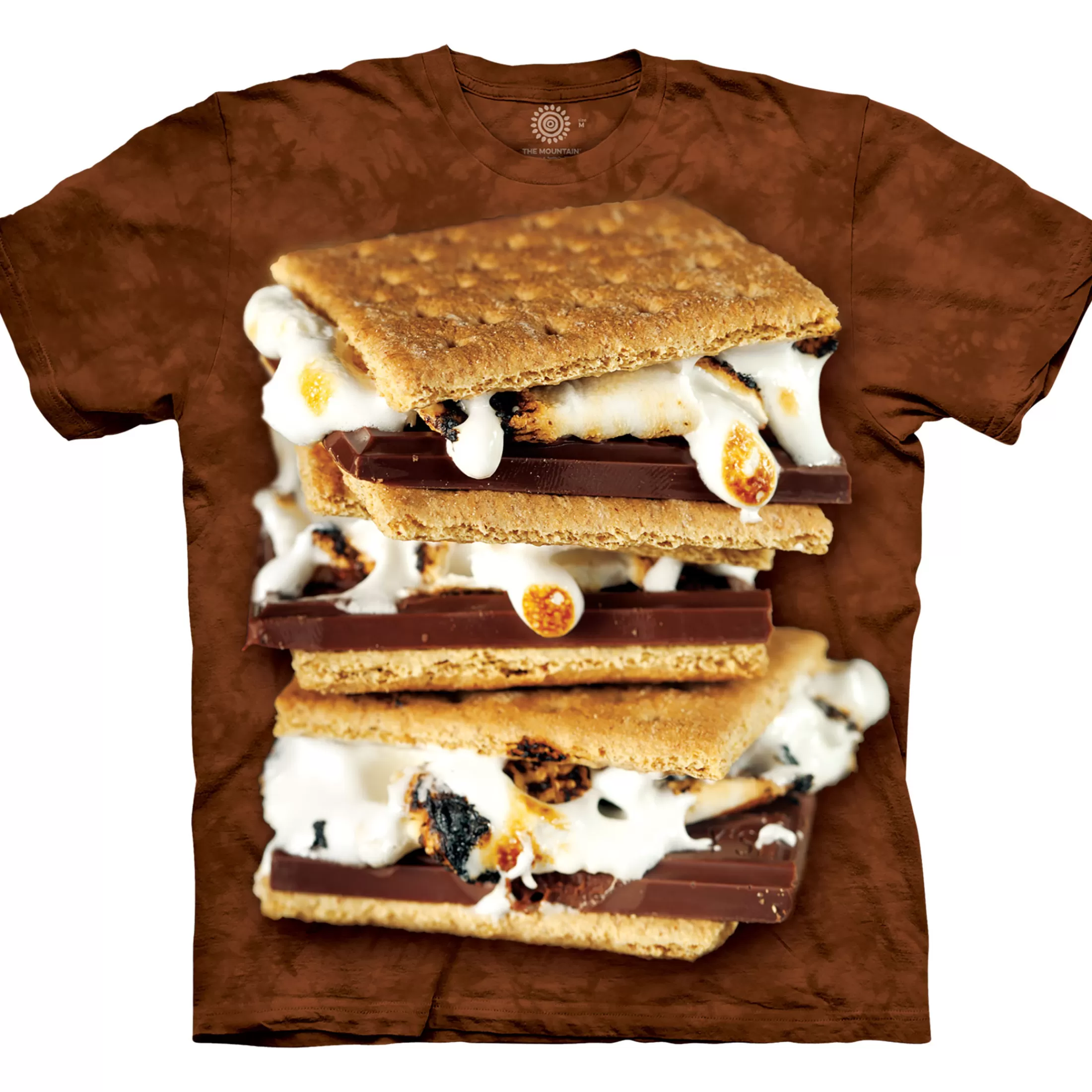 T-Shirt | Novelty<Liquid Blue S'mores Classic Cotton T-Shirt