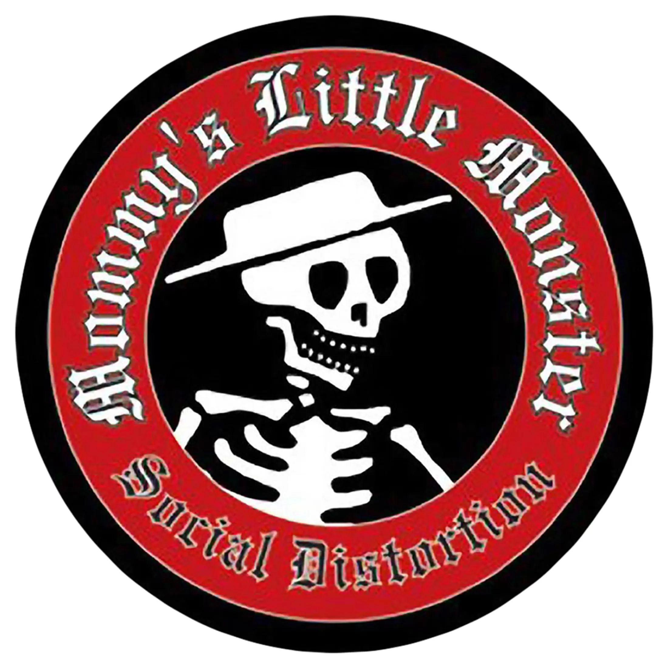 Pins | Social Distortion<Liquid Blue Social Distortion Skelly Pin