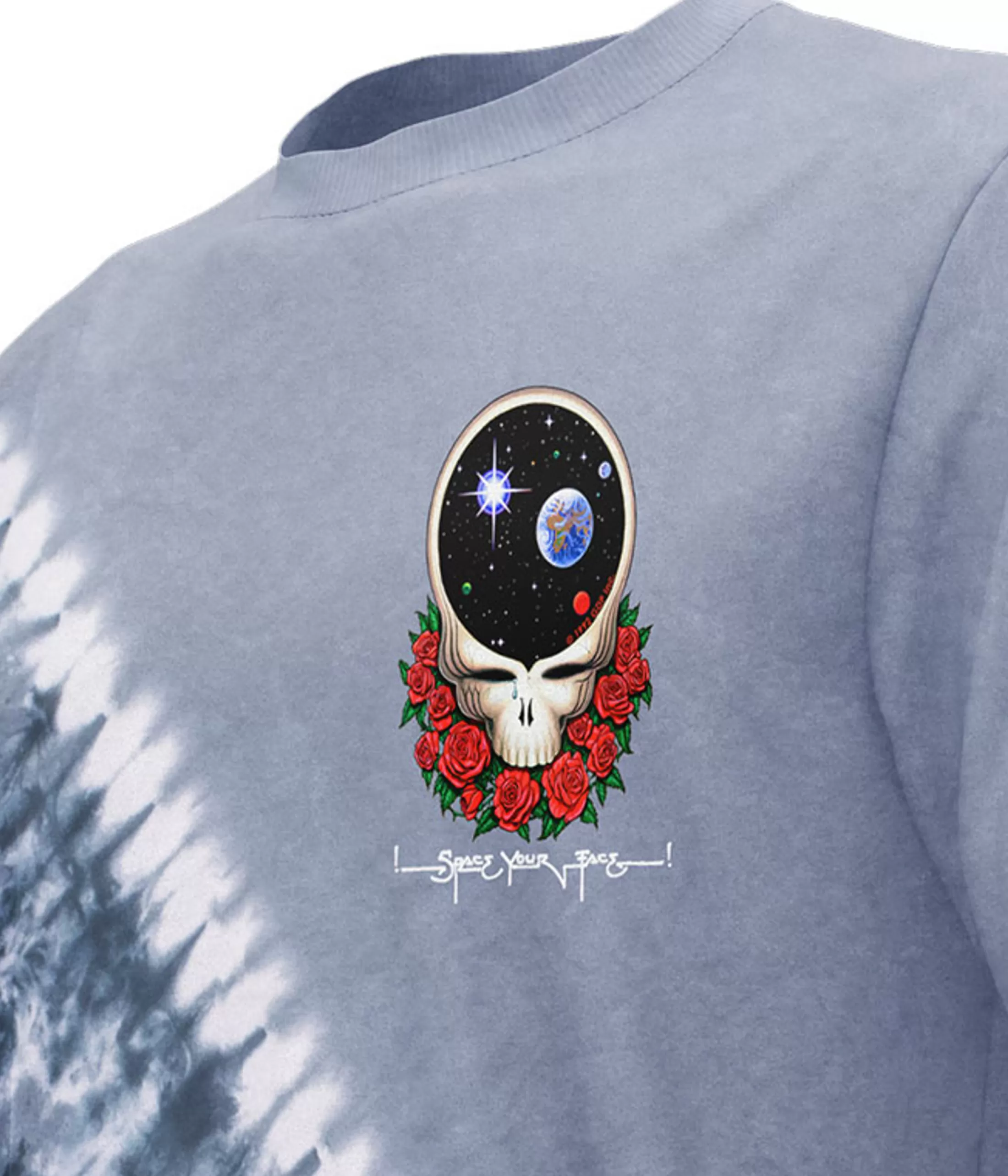 T-Shirt | Grateful Dead<Liquid Blue Space Your Face Chest T-Shirt