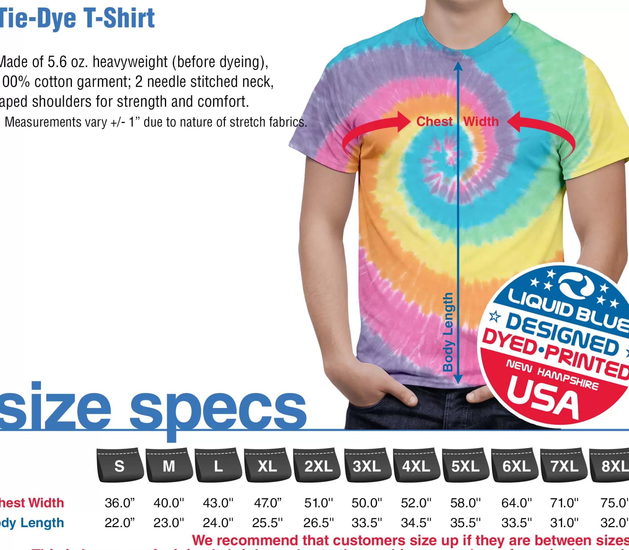 T-Shirt | Grateful Dead<Liquid Blue Space Your Face Chest T-Shirt