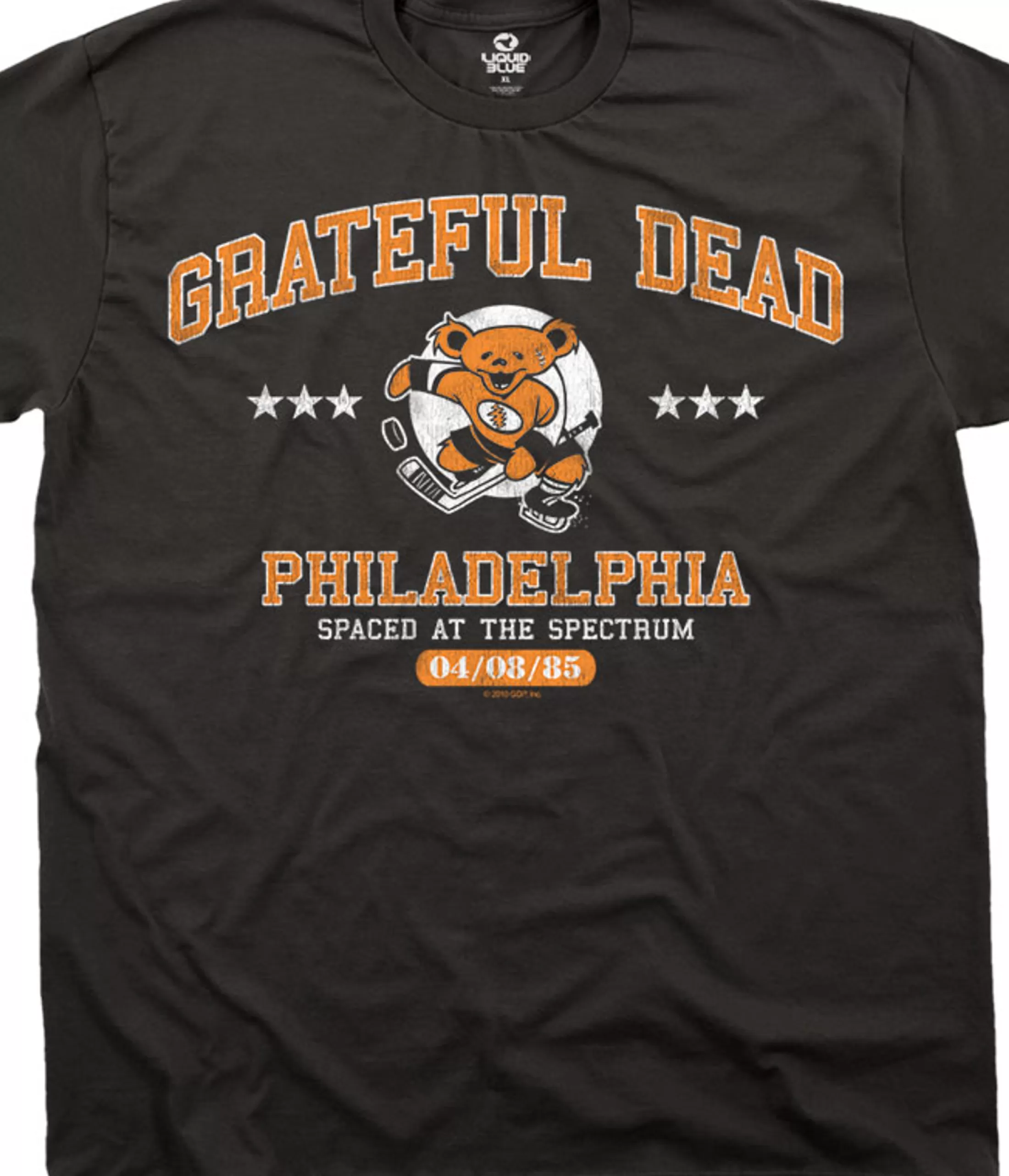 T-Shirt | Grateful Dead<Liquid Blue Spectrum '85 Black T-Shirt