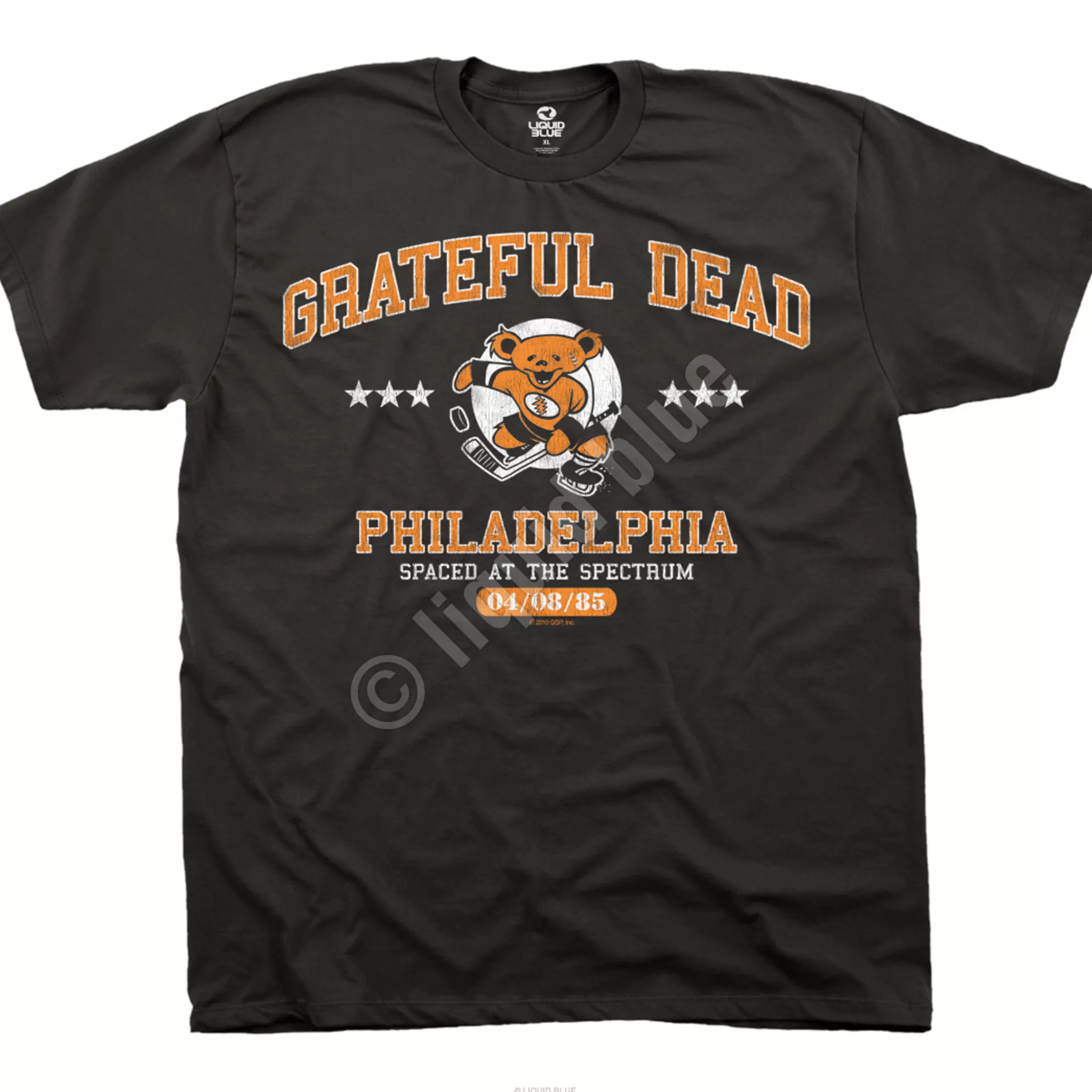 T-Shirt | Grateful Dead<Liquid Blue Spectrum '85 Black T-Shirt