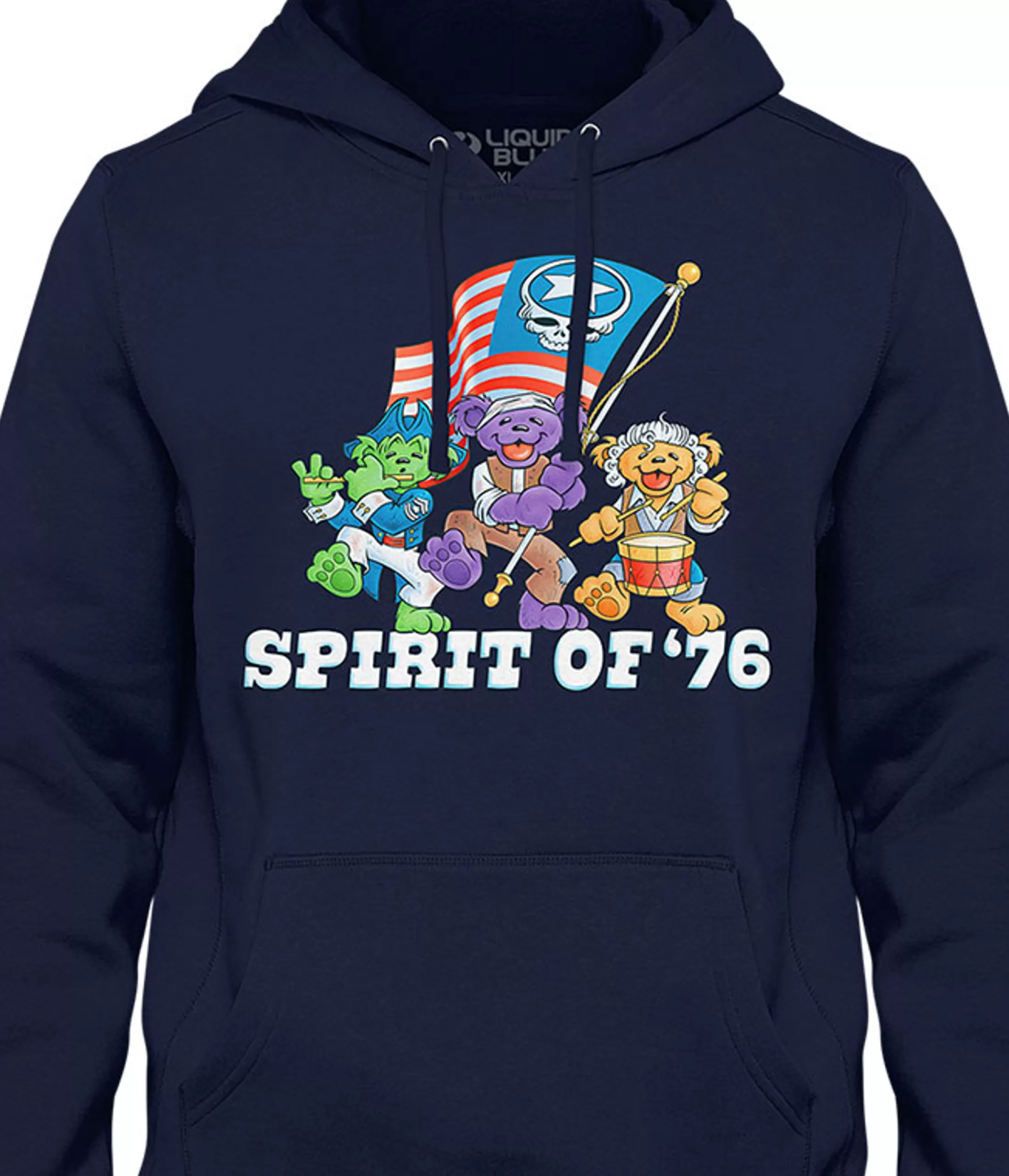 Hoodie | Spirit Of 76<Liquid Blue Spirit of 76 Hoodie