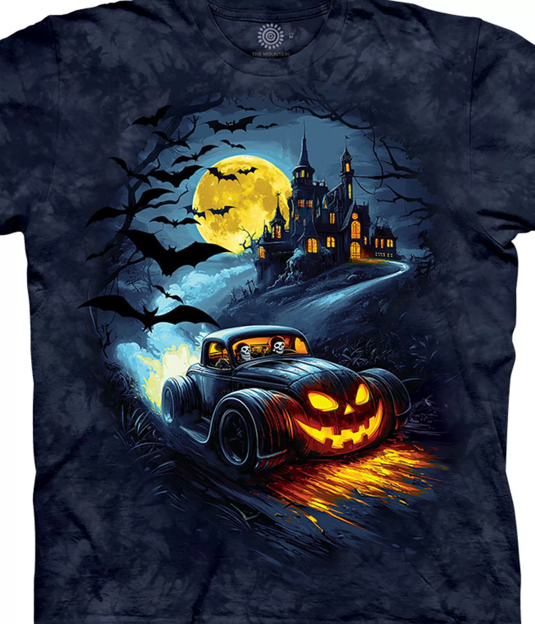 T-Shirt | Halloween<Liquid Blue Spooky Speedster Classic Cotton T-Shirt