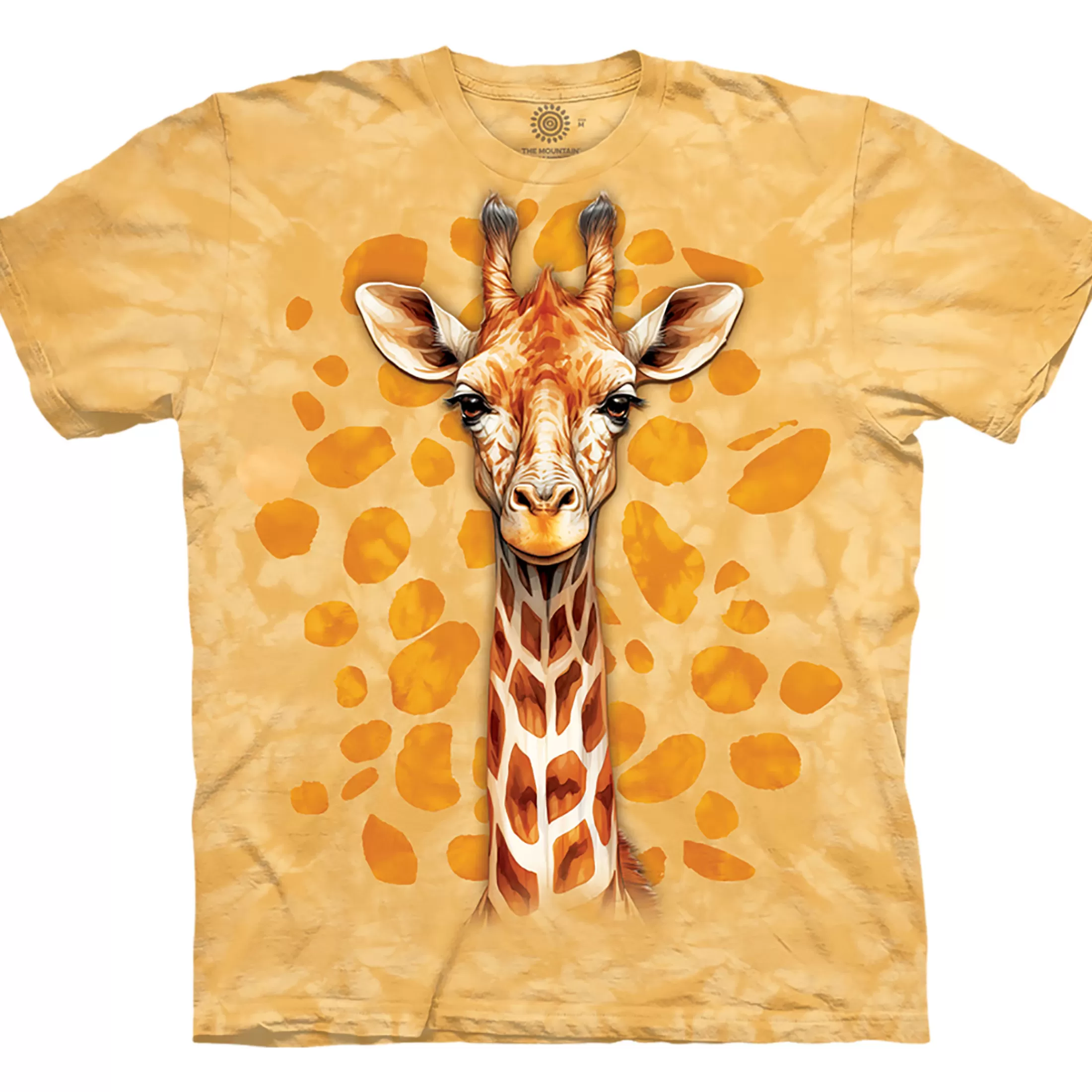 T-Shirt<Liquid Blue Spotted Giraffe Classic Cotton T-Shirt