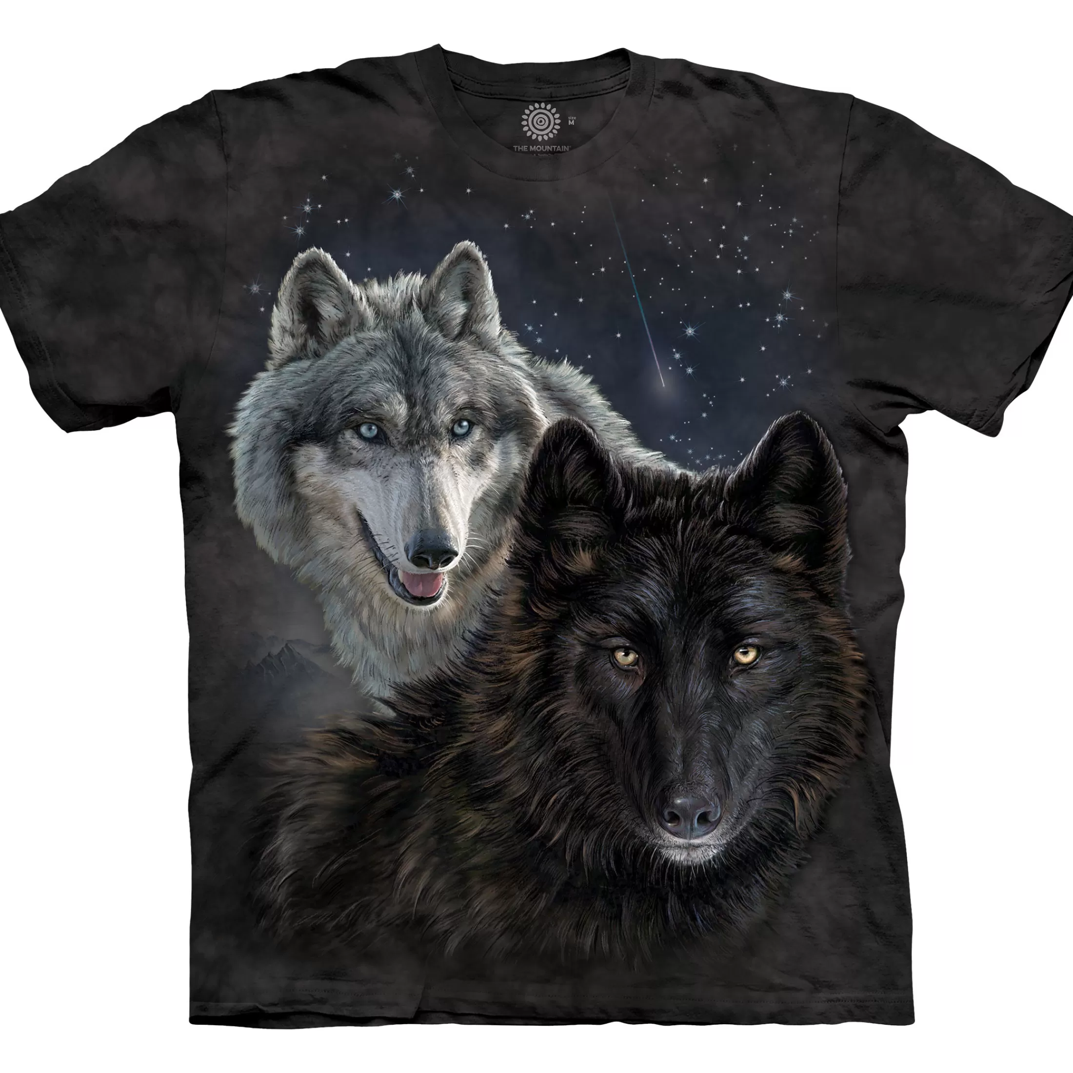 T-Shirt | Wolf Shirt Collection<Liquid Blue Star Wolves Classic Cotton T-Shirt