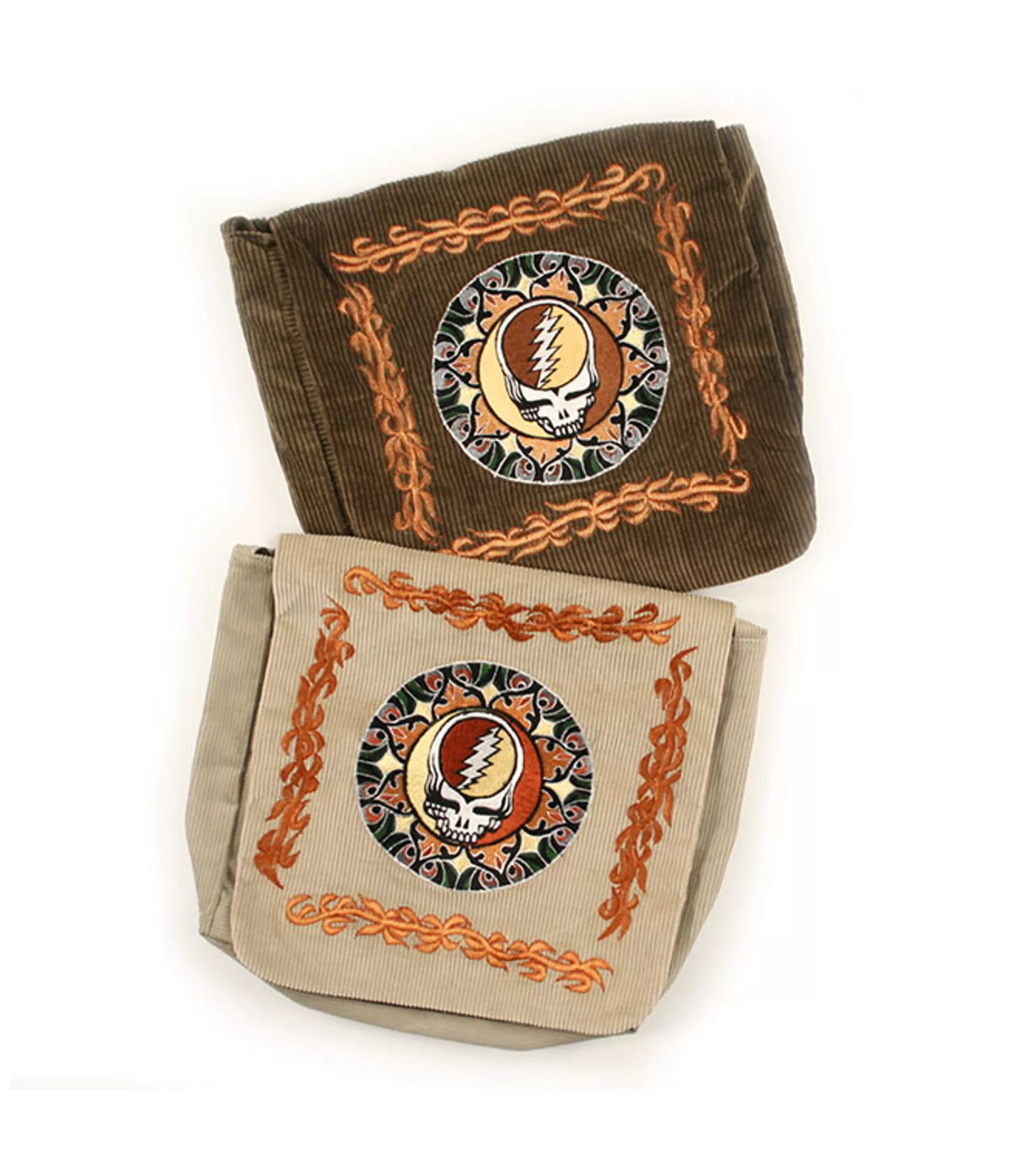Bags | Grateful Dead<Liquid Blue Steal Your Face Embroidered Tote Assorted Bag
