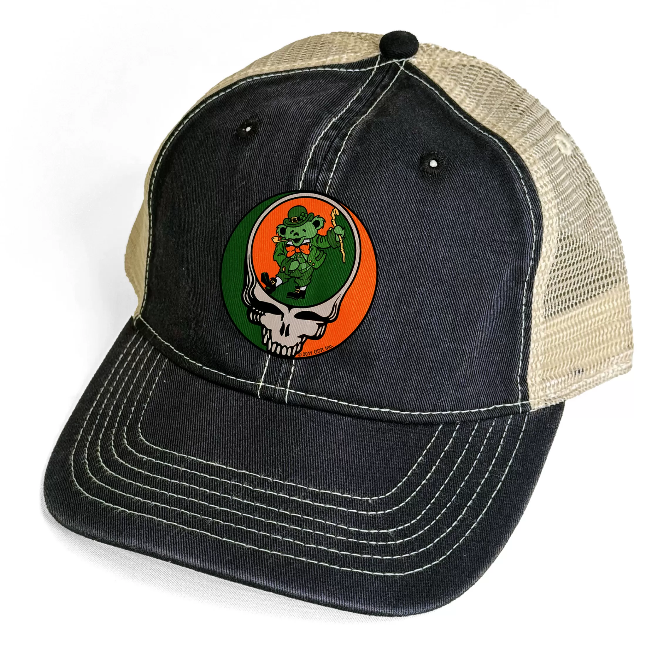 Hats | Grateful Dead<Liquid Blue Steal Your Face Irish Hat