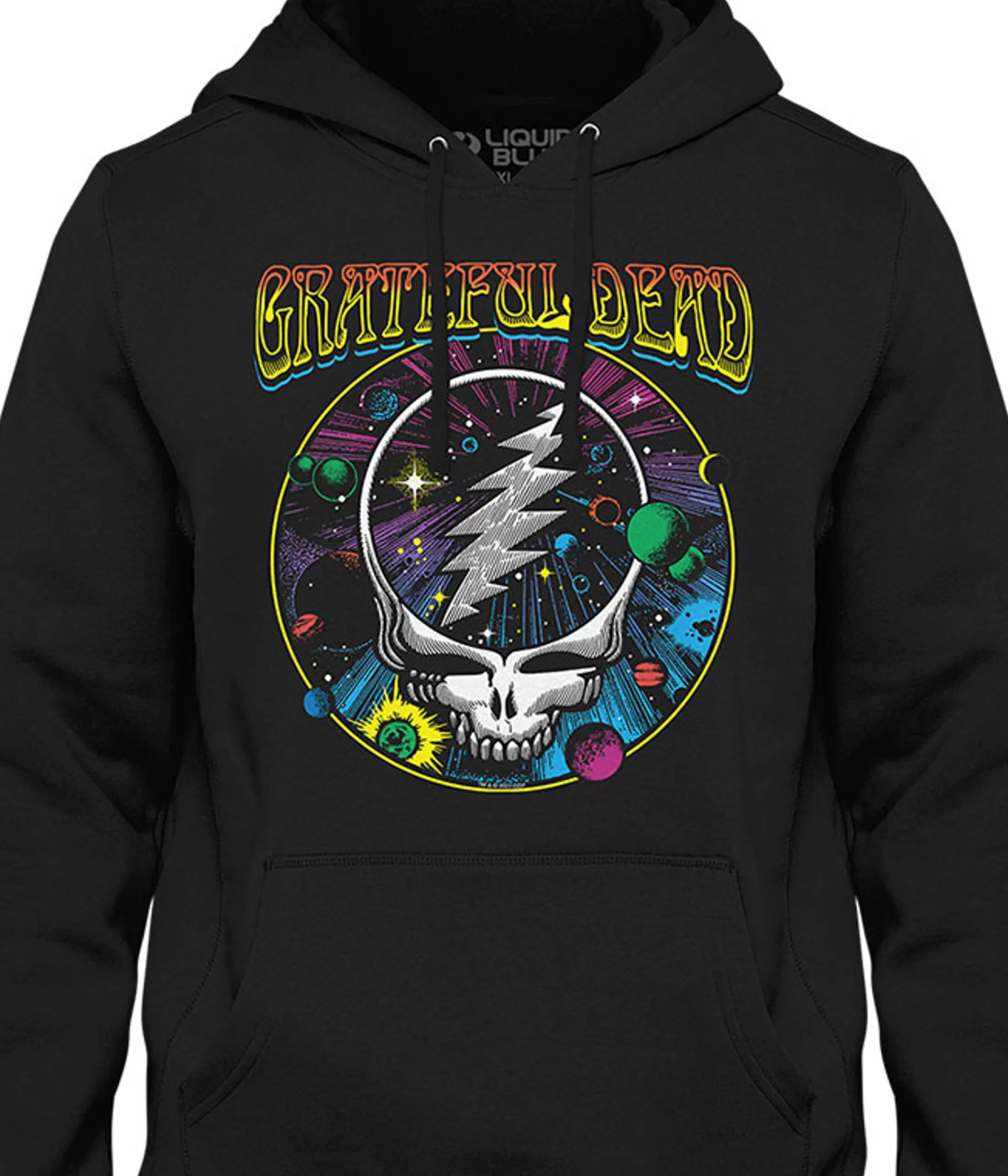 Hoodie | Grateful Dead<Liquid Blue Steal Your Face Pulp Hoodie