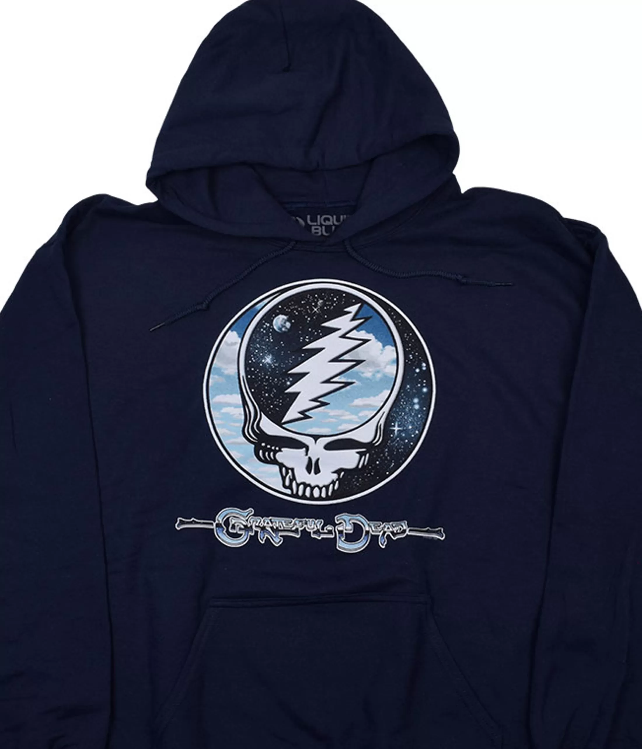 Hoodie | Grateful Dead<Liquid Blue Steal Your Sky And Space Navy Hoodie