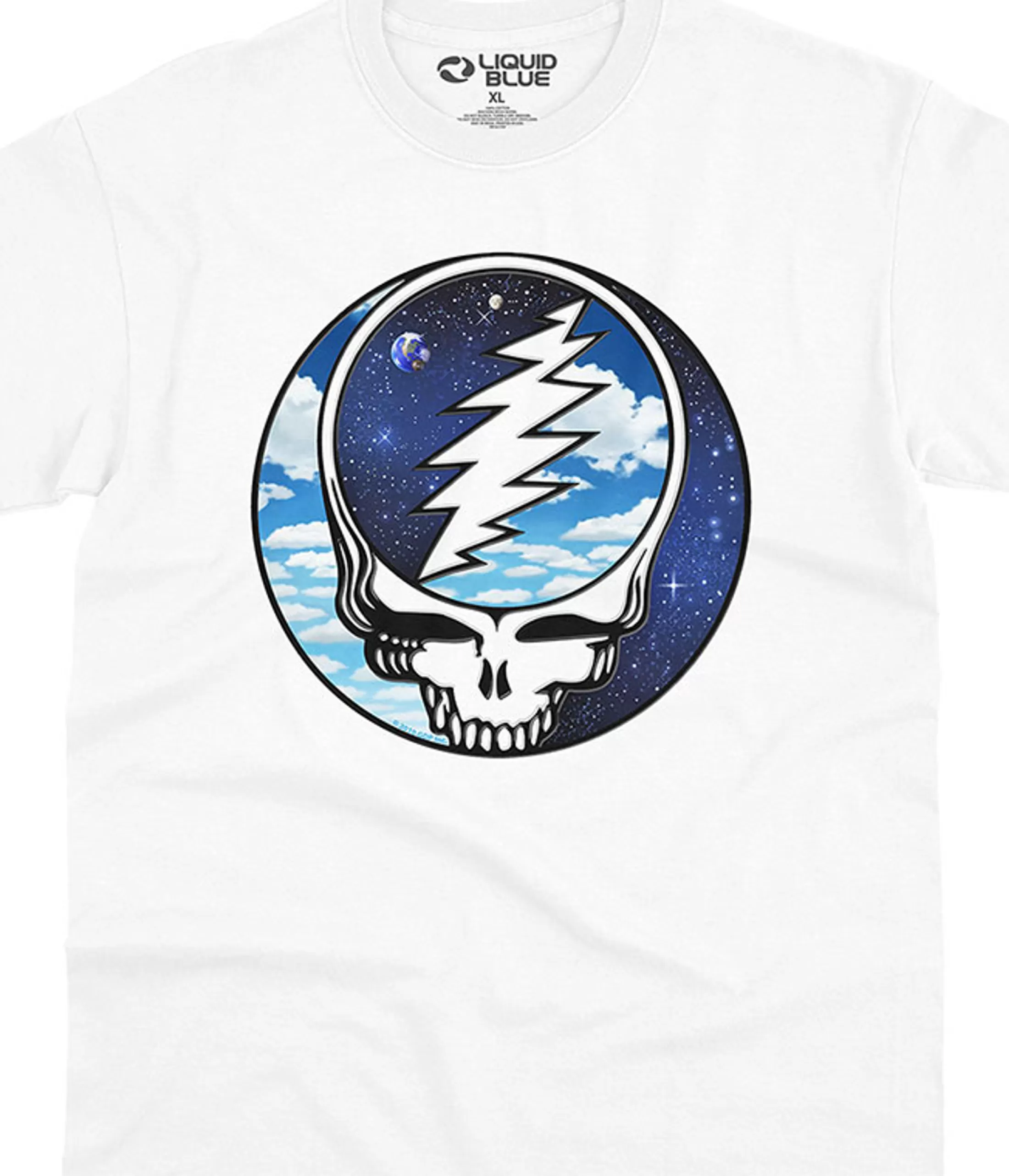 T-Shirt | Grateful Dead<Liquid Blue Steal Your Sky Space T-Shirt