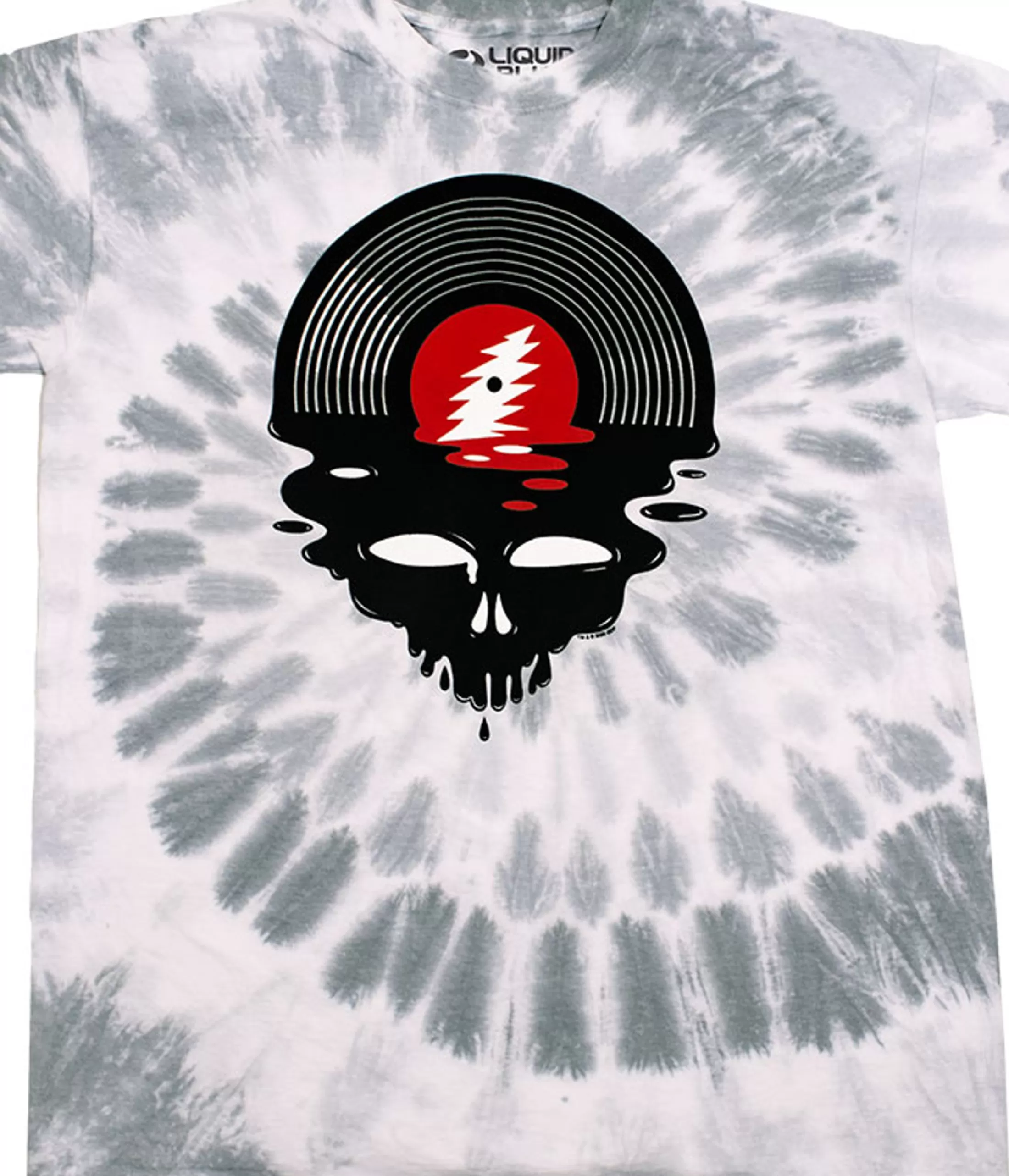 T-Shirt | Grateful Dead<Liquid Blue Steal Your Vinyl Tie-Dye T-Shirt