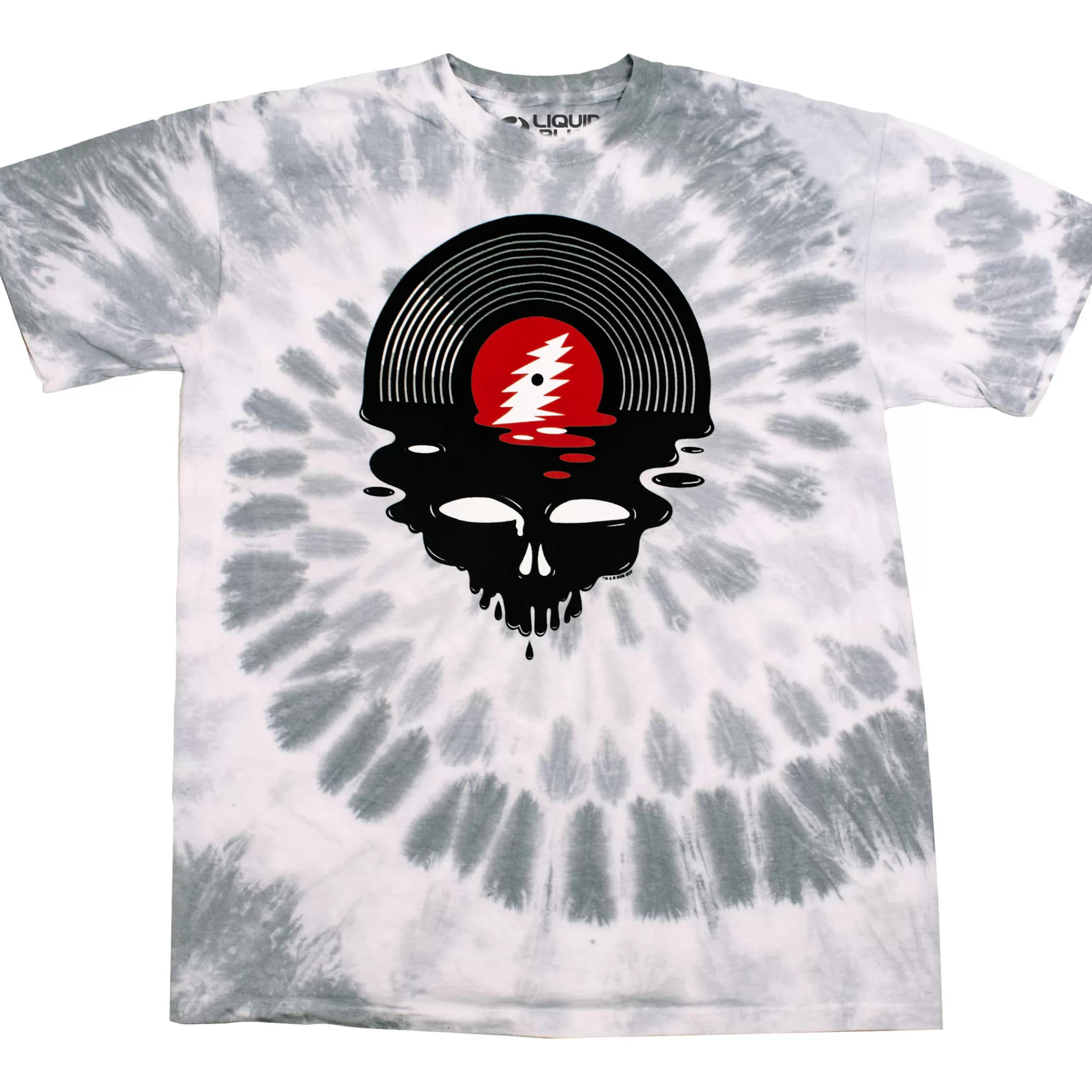 T-Shirt | Grateful Dead<Liquid Blue Steal Your Vinyl Tie-Dye T-Shirt