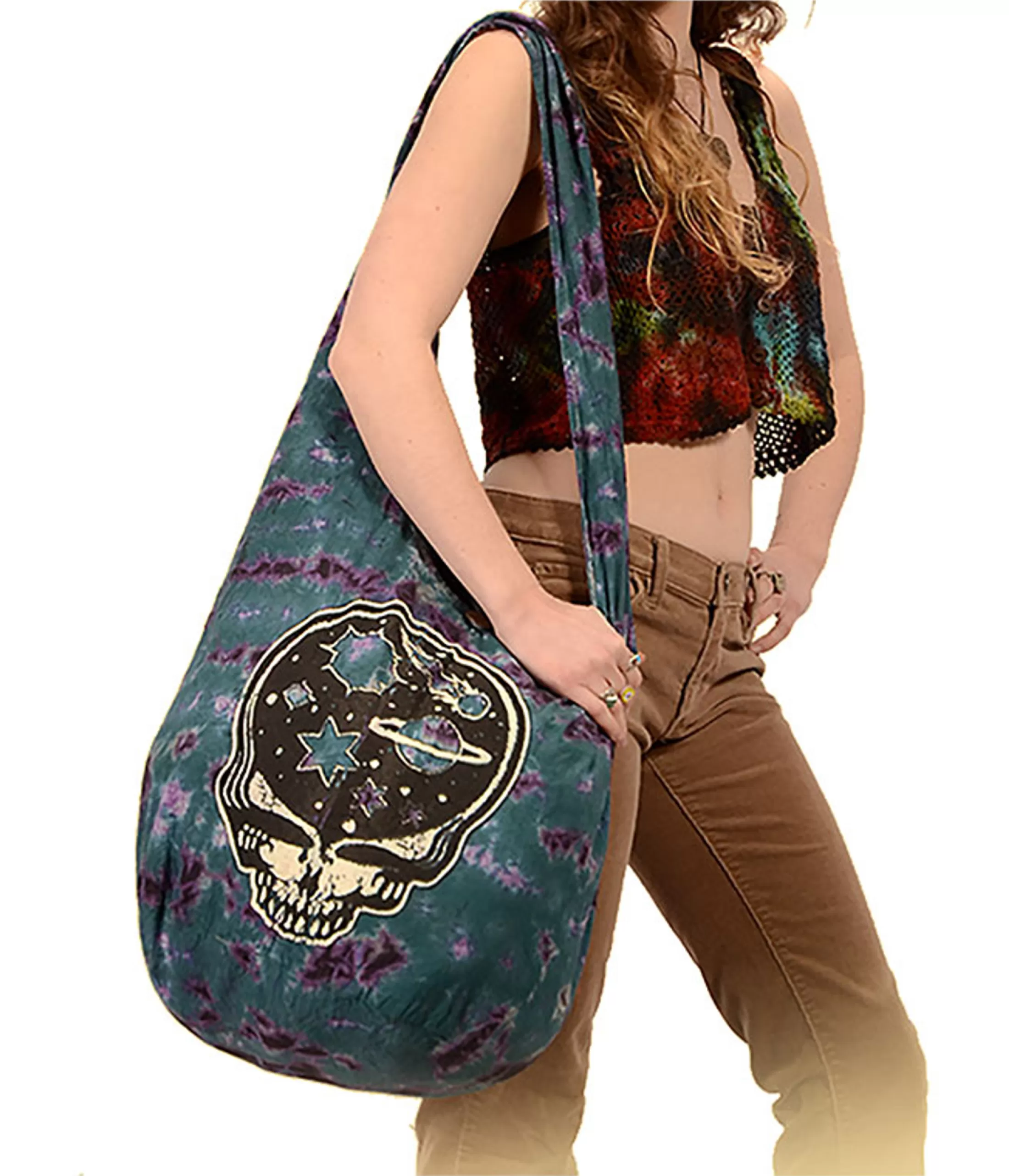 Bags | Grateful Dead<Liquid Blue Stealie Night Peddler Bag