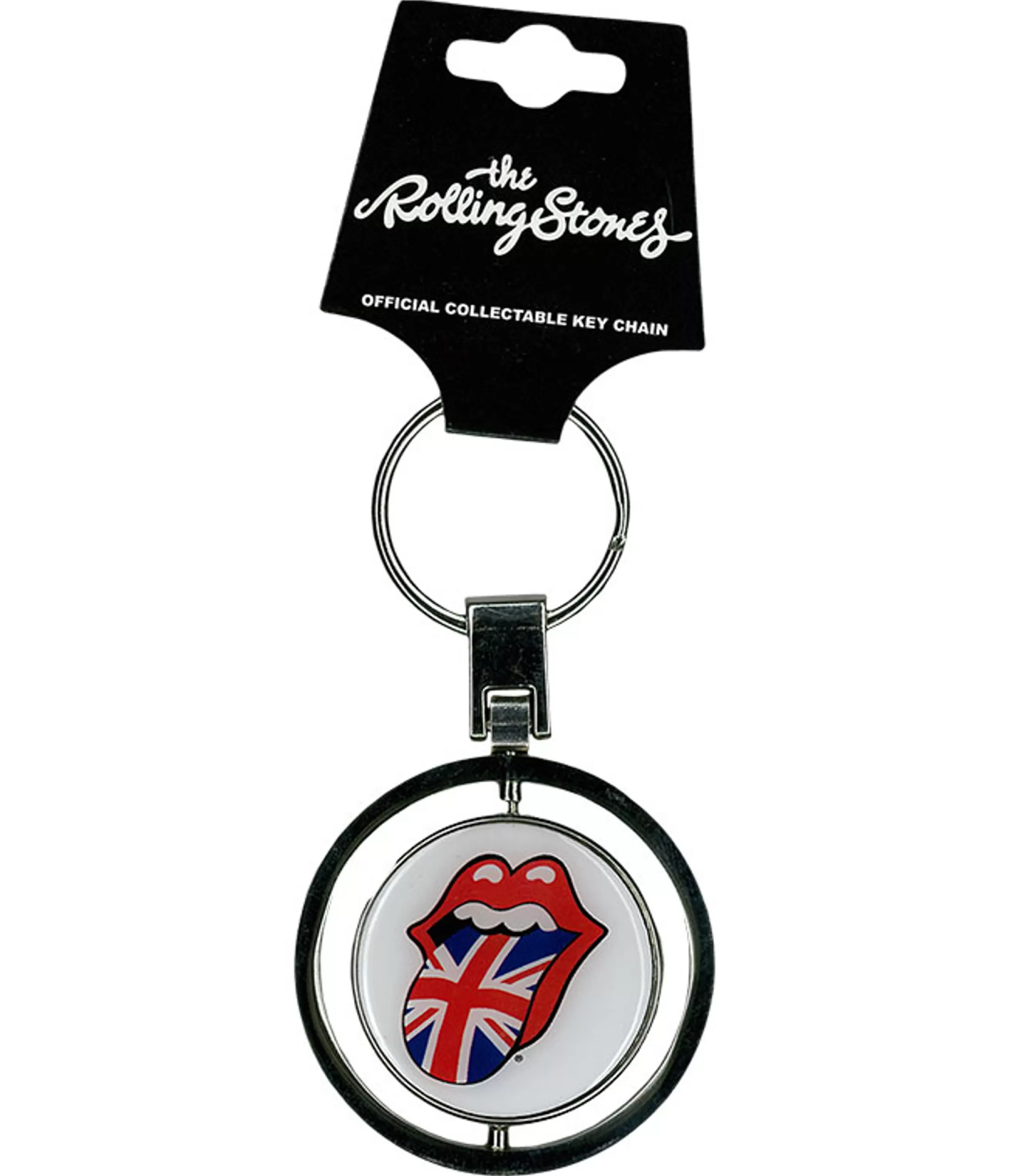 Keychains | Rolling Stones<Liquid Blue Stones Spin Keychain