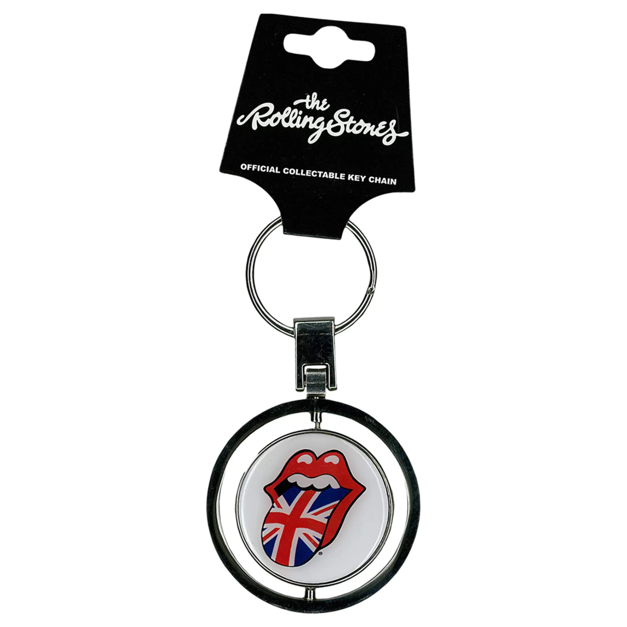 Keychains | Rolling Stones<Liquid Blue Stones Spin Keychain