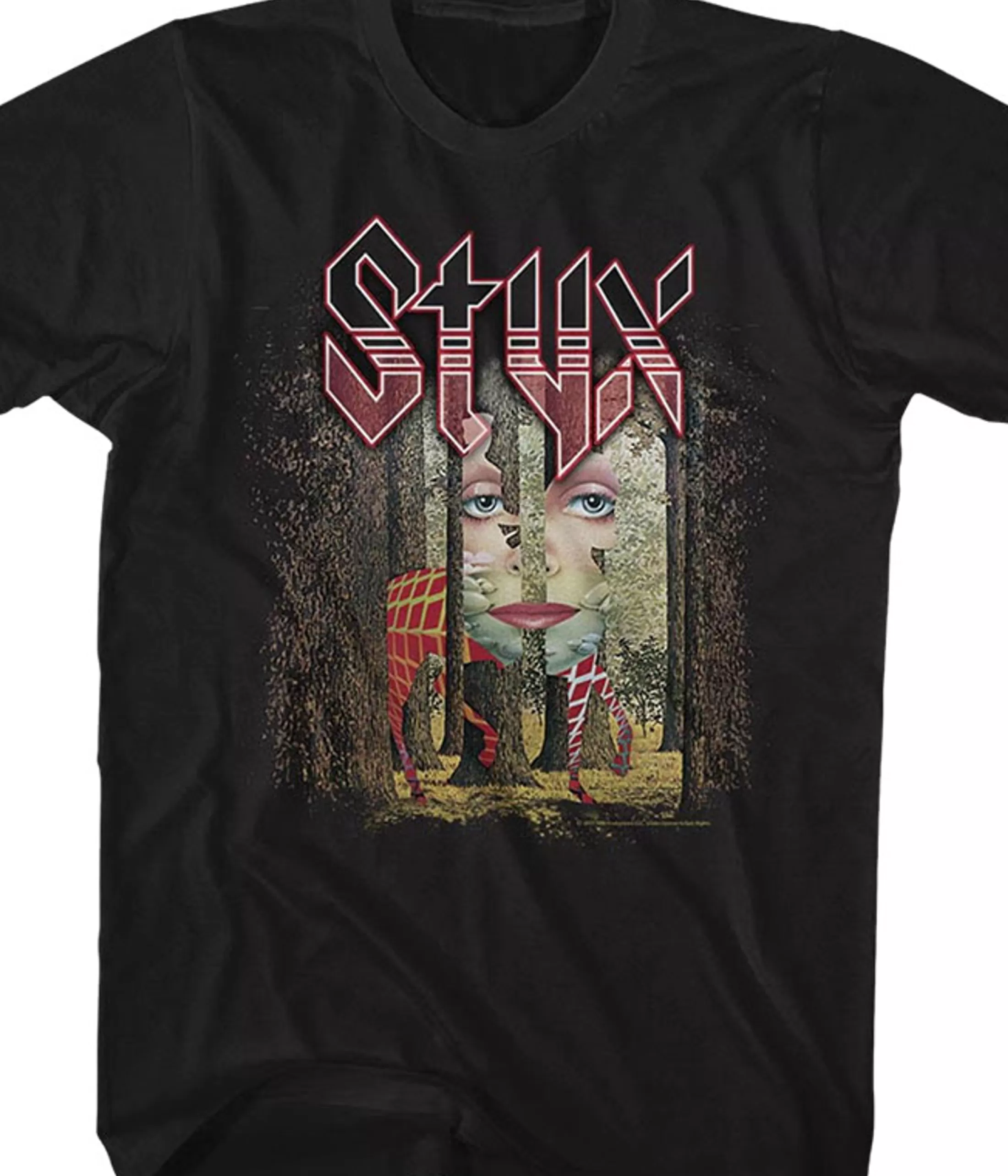 T-Shirt | Styx<Liquid Blue Styx Grand Illusion Black T-Shirt