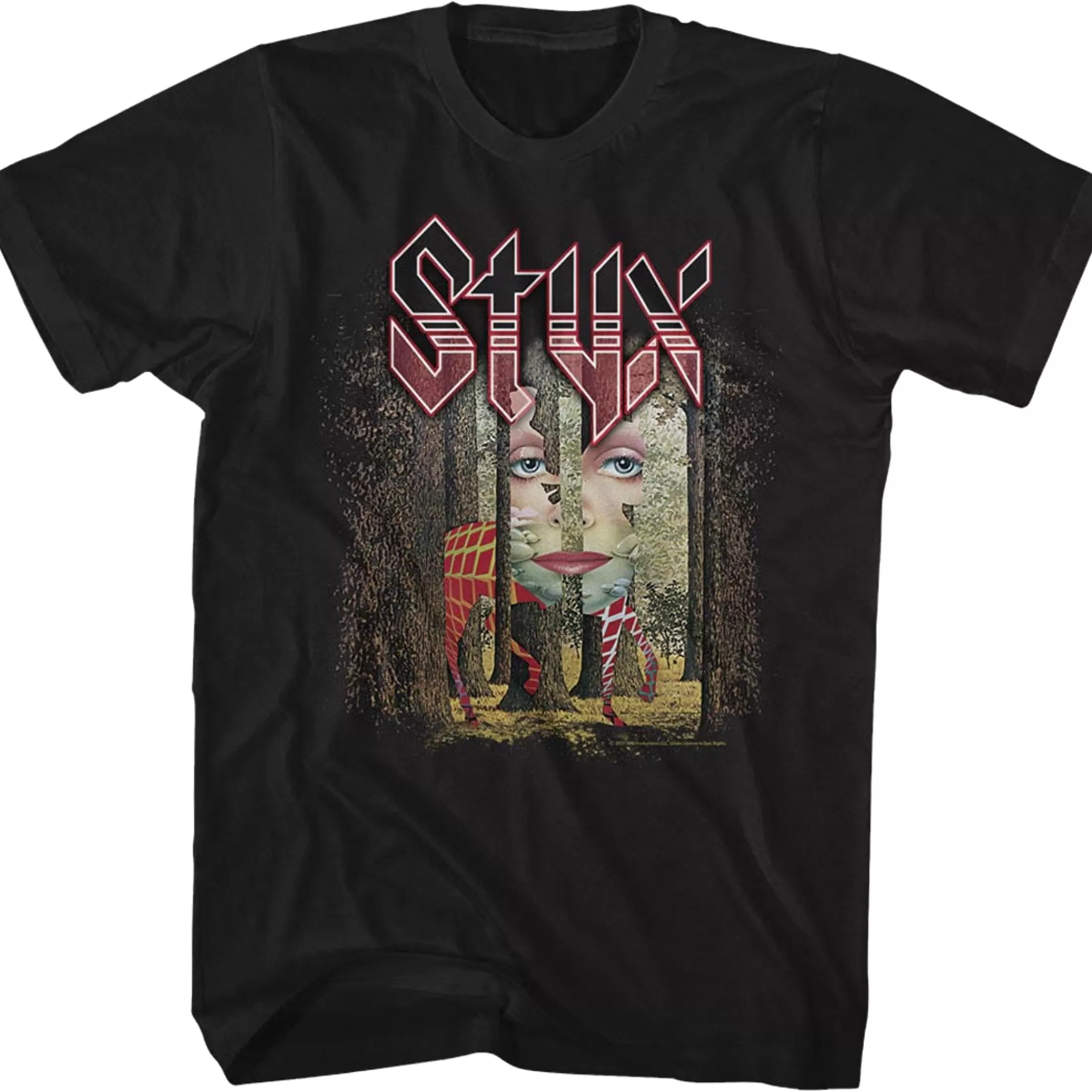 T-Shirt | Styx<Liquid Blue Styx Grand Illusion Black T-Shirt