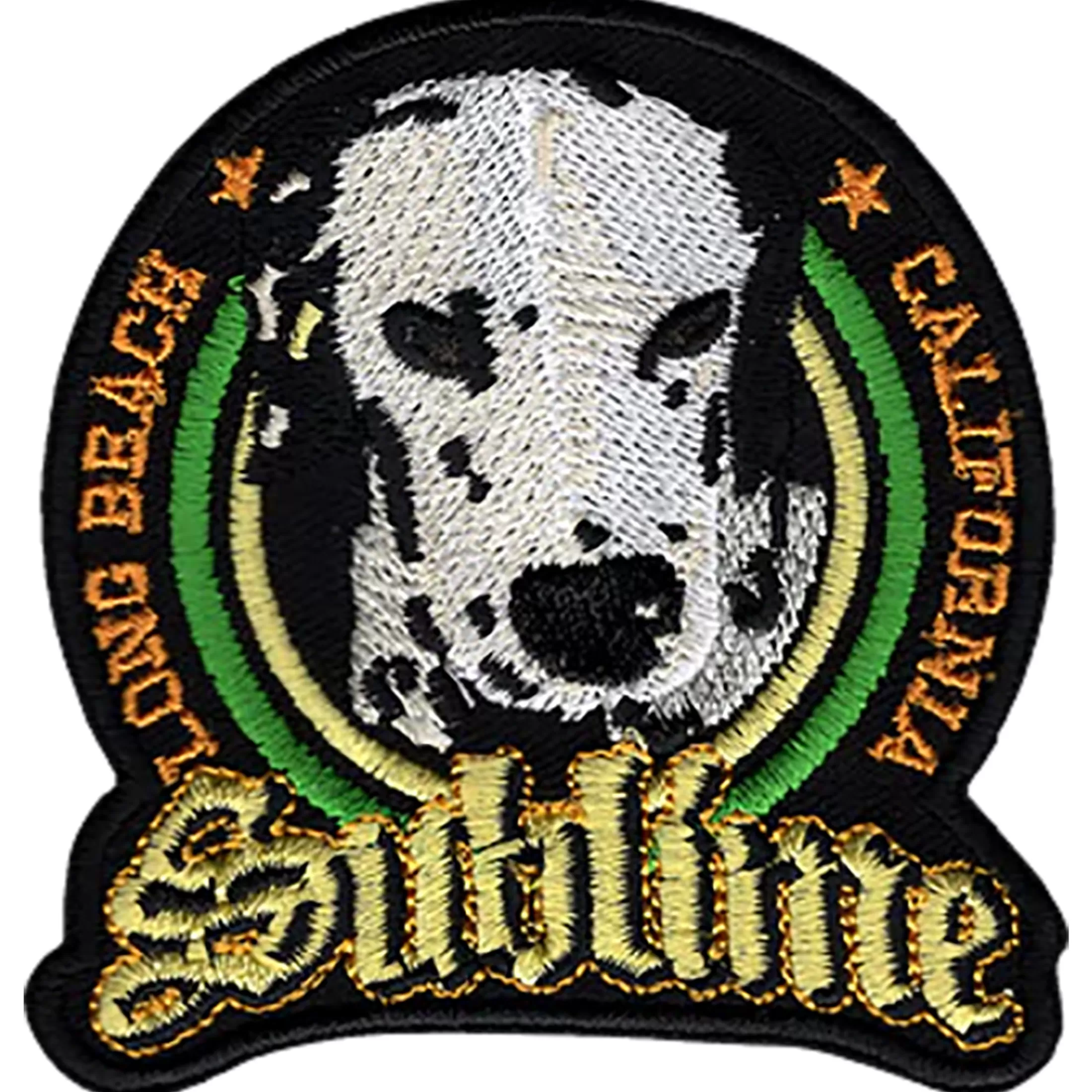 Patches | Sublime<Liquid Blue Sublime Lou Dog Patch