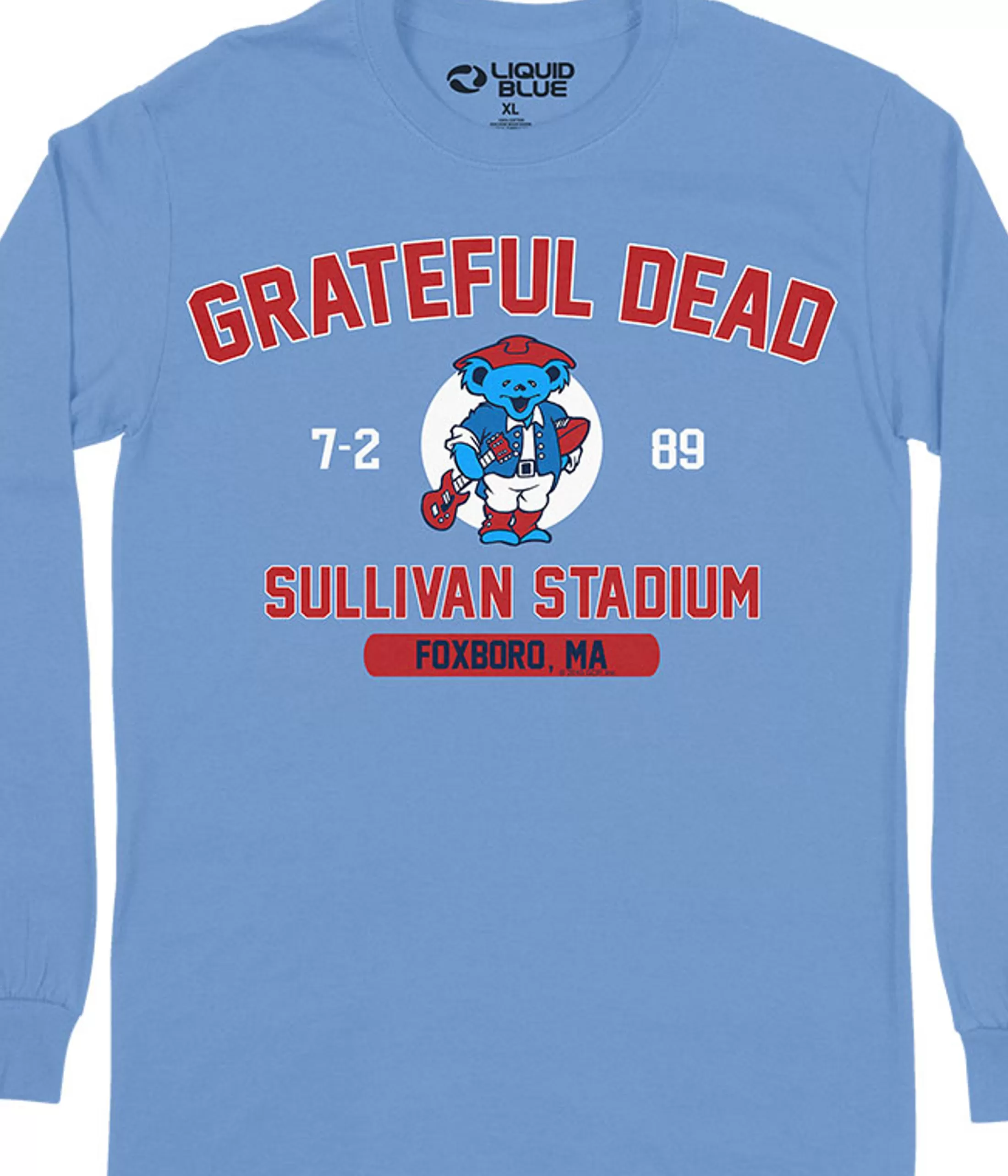 Long Sleeve | Grateful Dead<Liquid Blue Sullivan 89 Long Sleeve T-Shirt