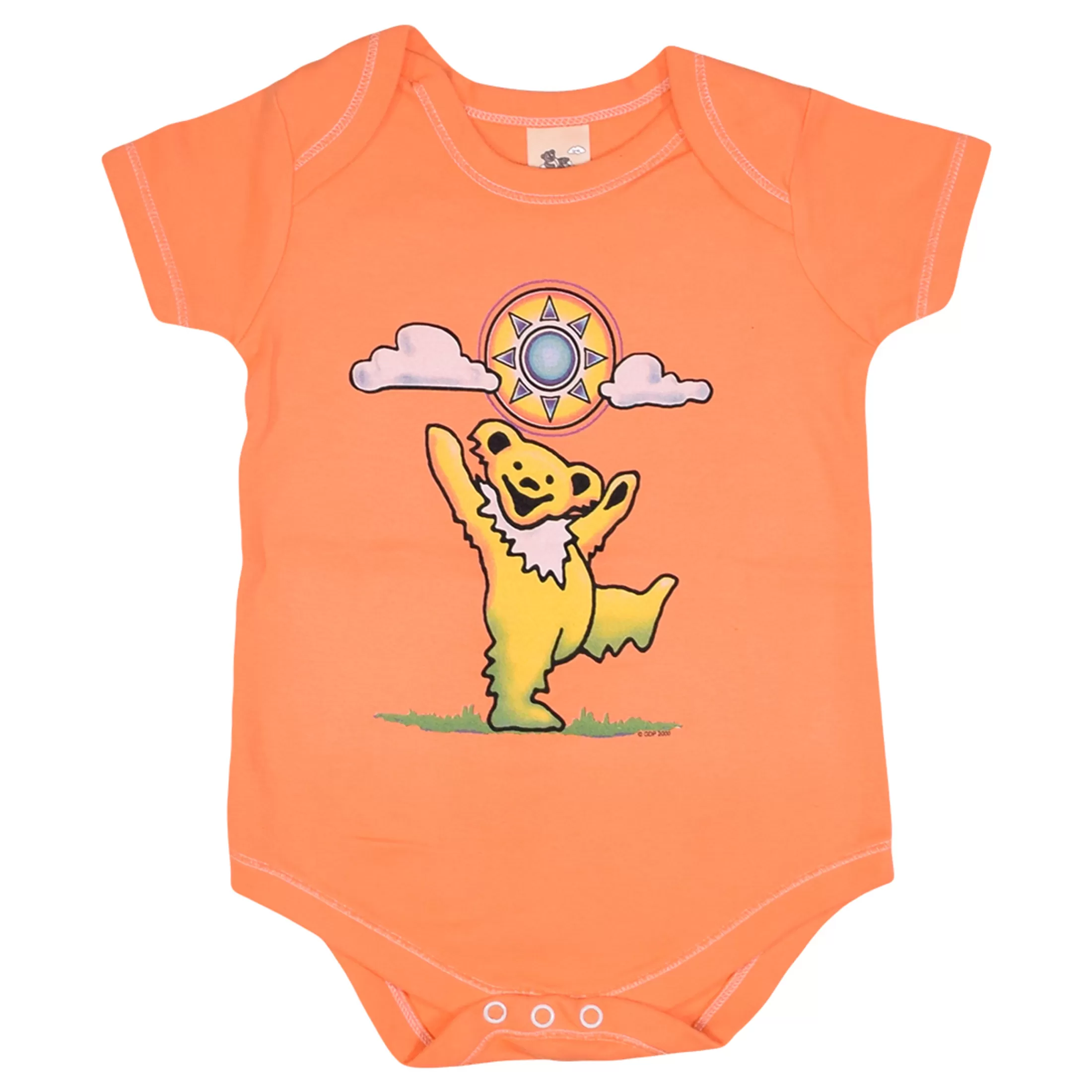 Onesies | Grateful Dead<Liquid Blue Sunny Bear Orange Onesie