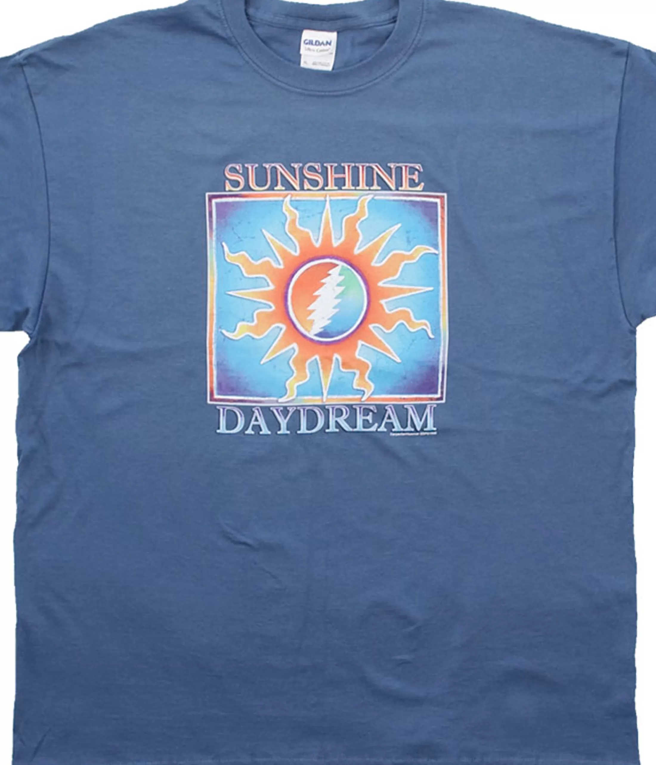 T-Shirt | Grateful Dead<Liquid Blue Sunshine Daydream Blue T-Shirt