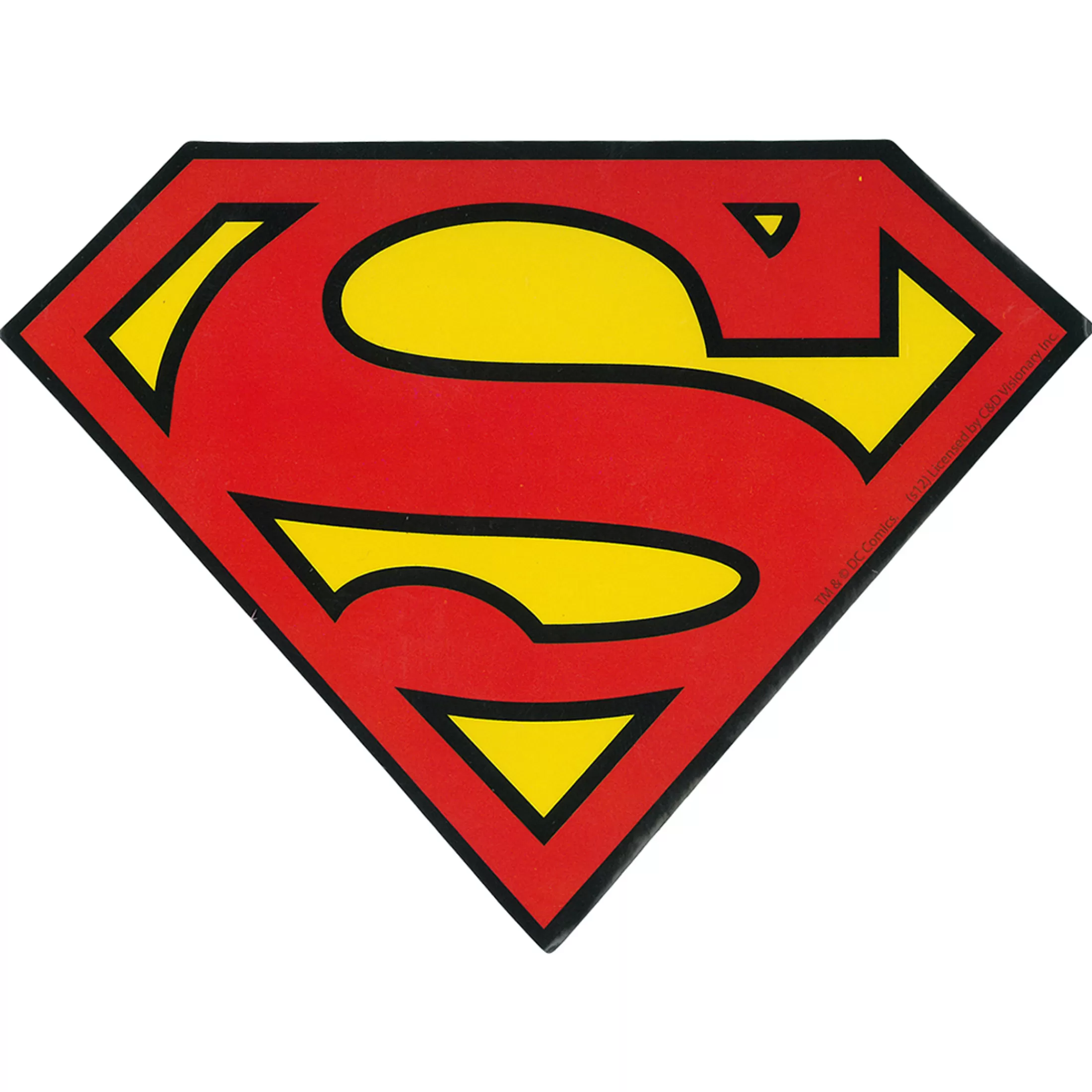 Superman | Dc Comics<Liquid Blue Superman Logo Sticker