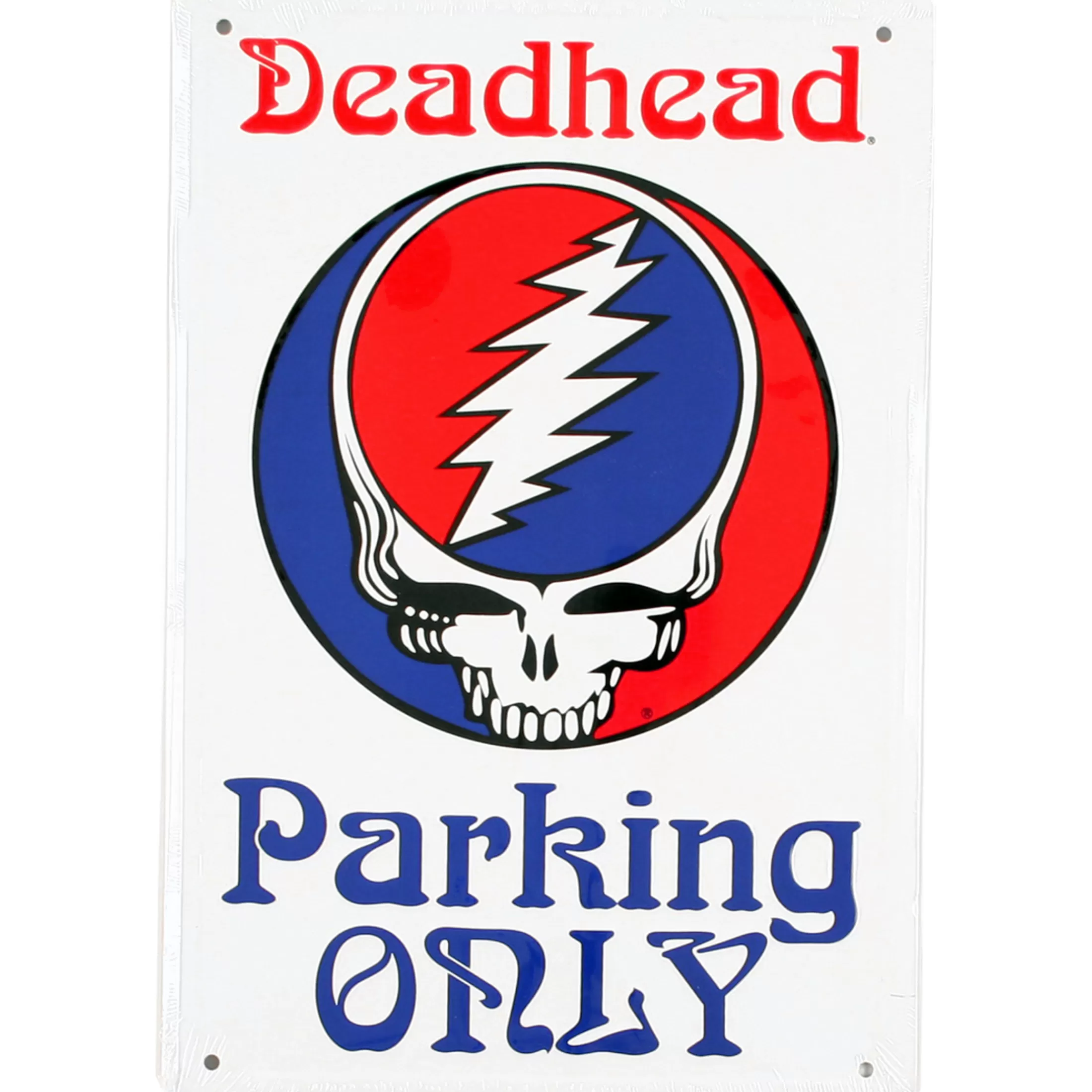 Grateful Dead<Liquid Blue SYF Deadhead Parking Only Sign