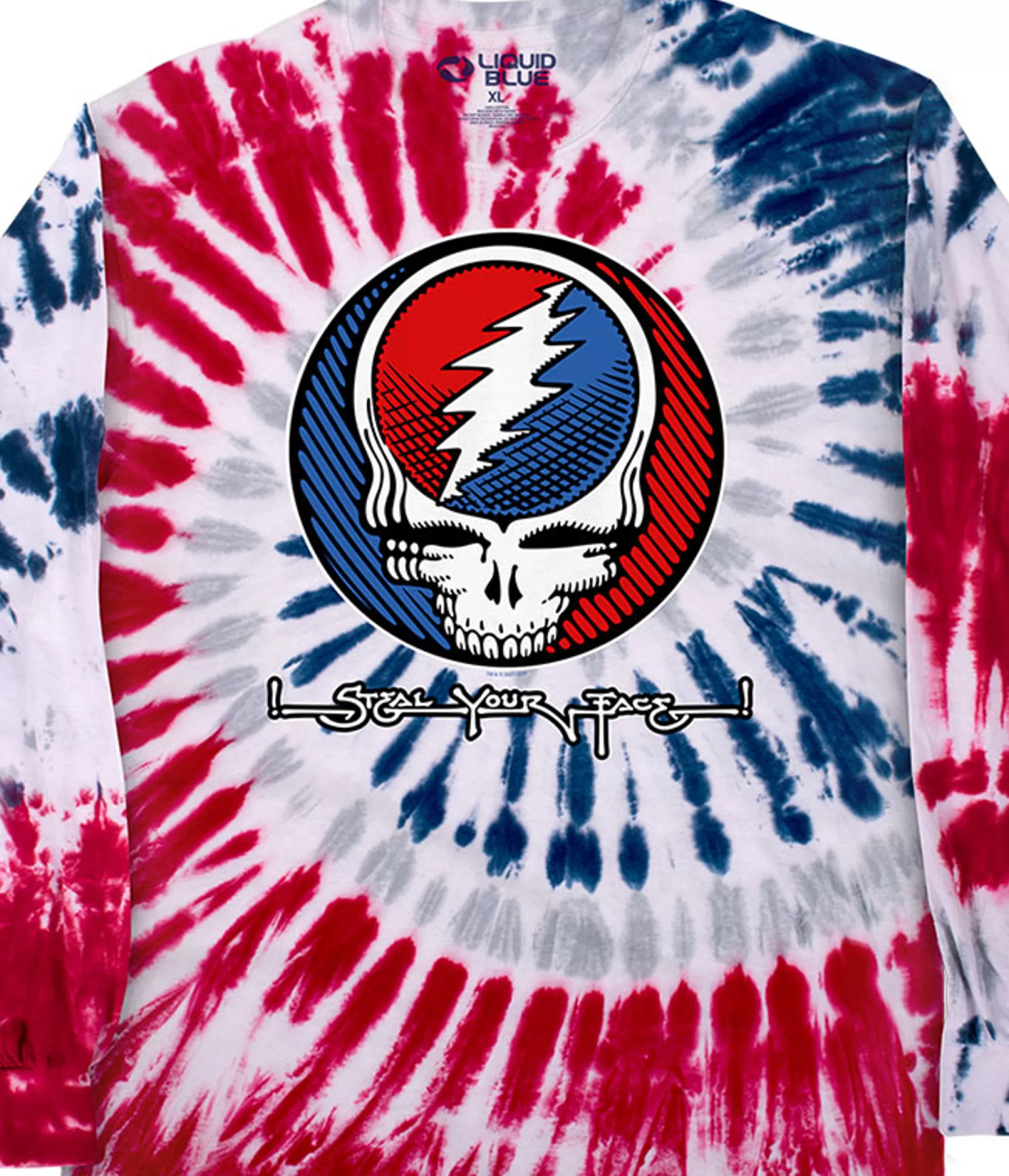 Long Sleeve | Grateful Dead<Liquid Blue SYF Underground Tie-Dye Long Sleeve T-Shirt